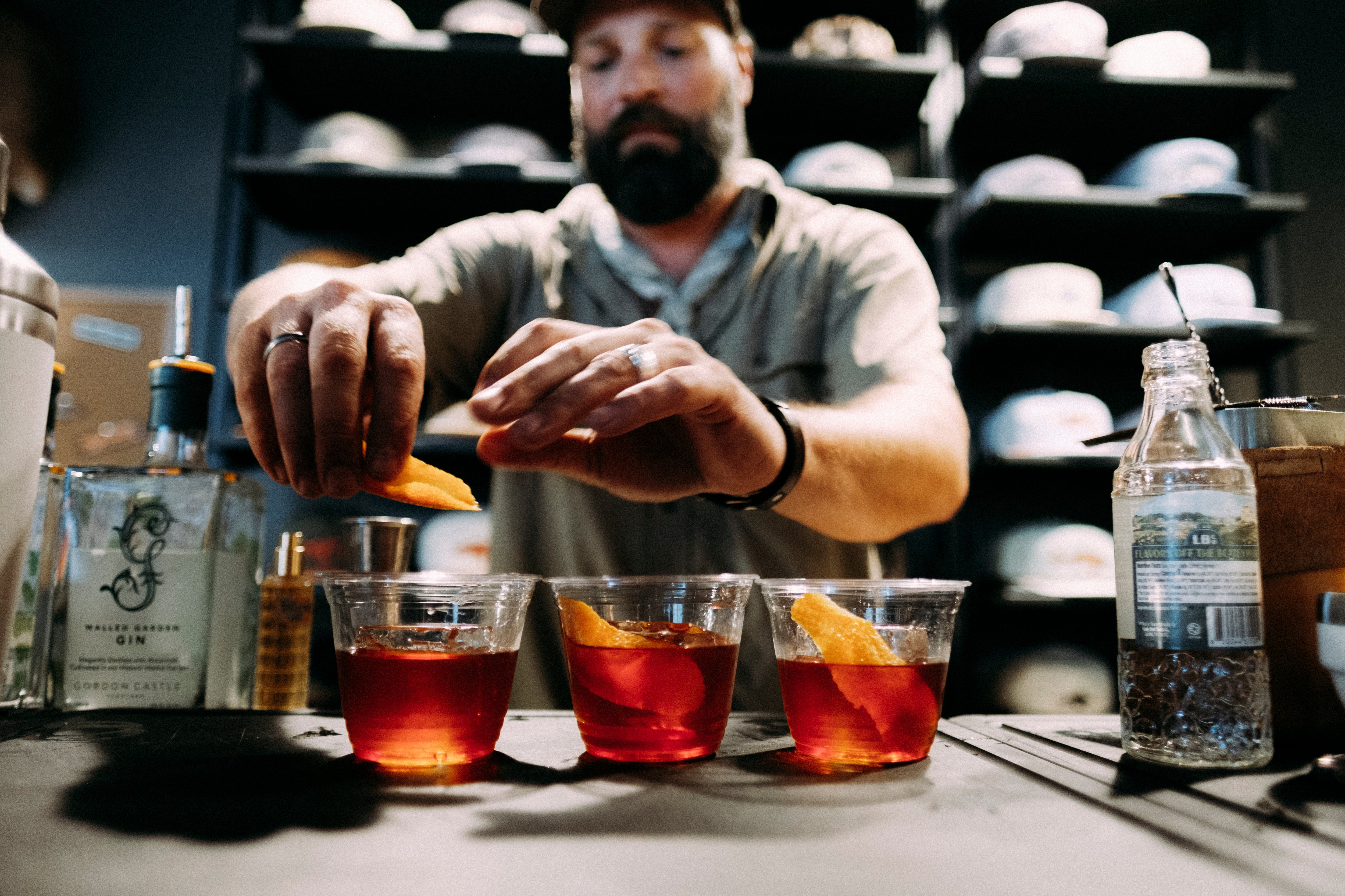 Duck Fat Washed Negroni