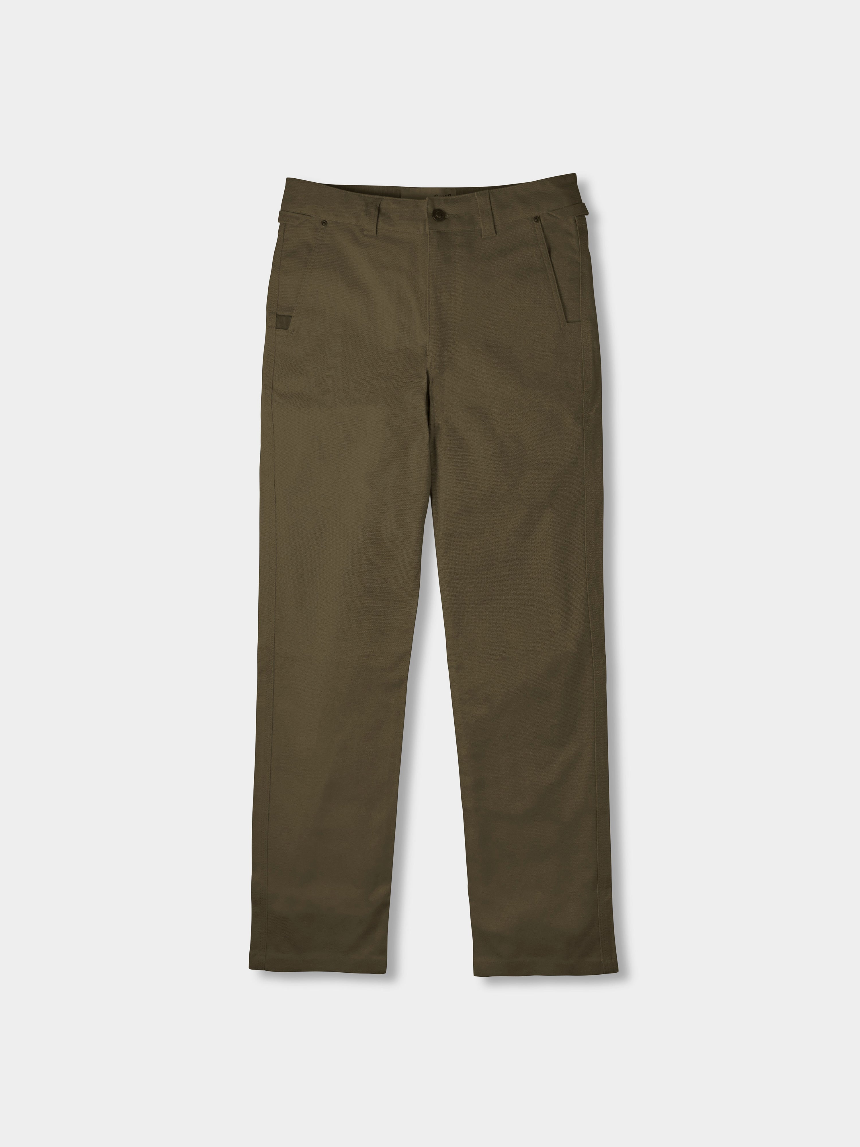 M's Brush Pants - Dark Olive