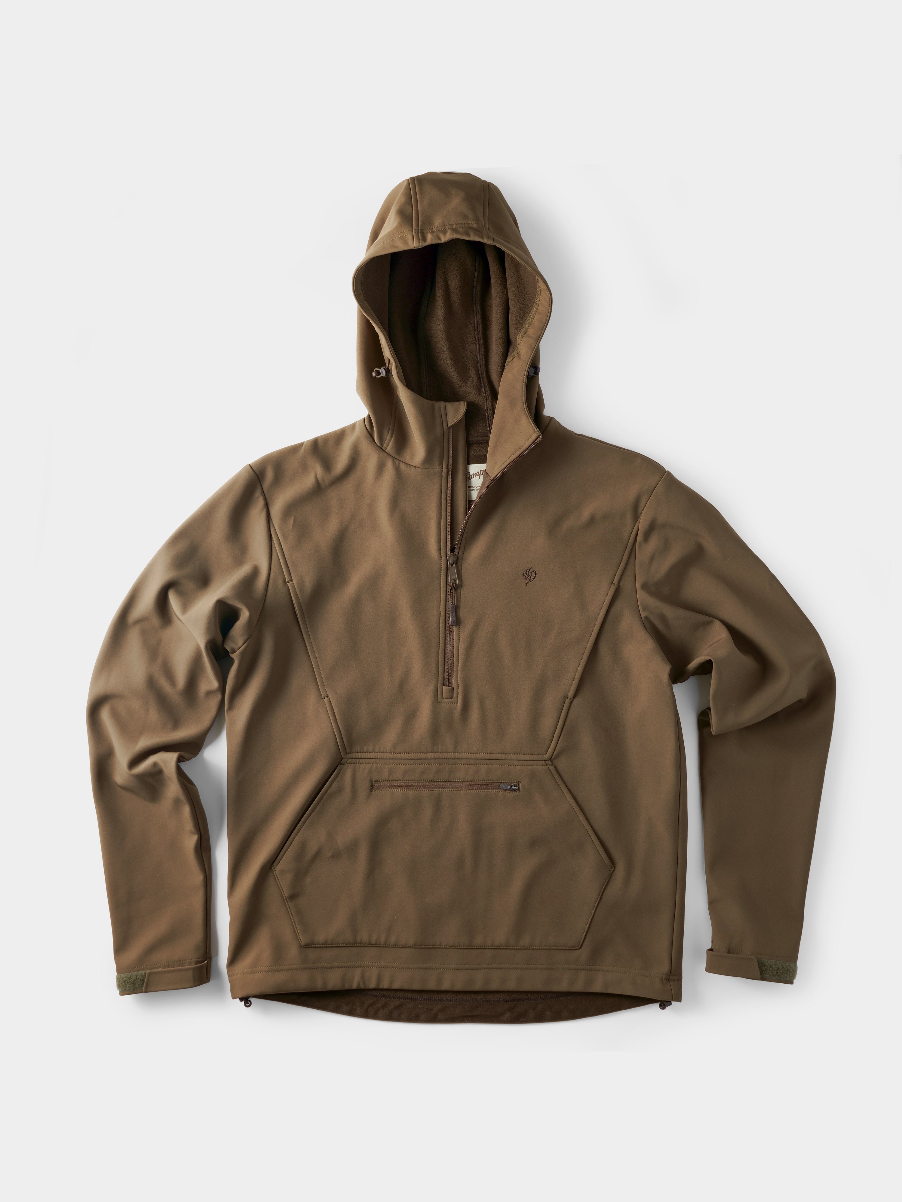 Contact Softshell Hoodie - Pin Oak – Duck Camp