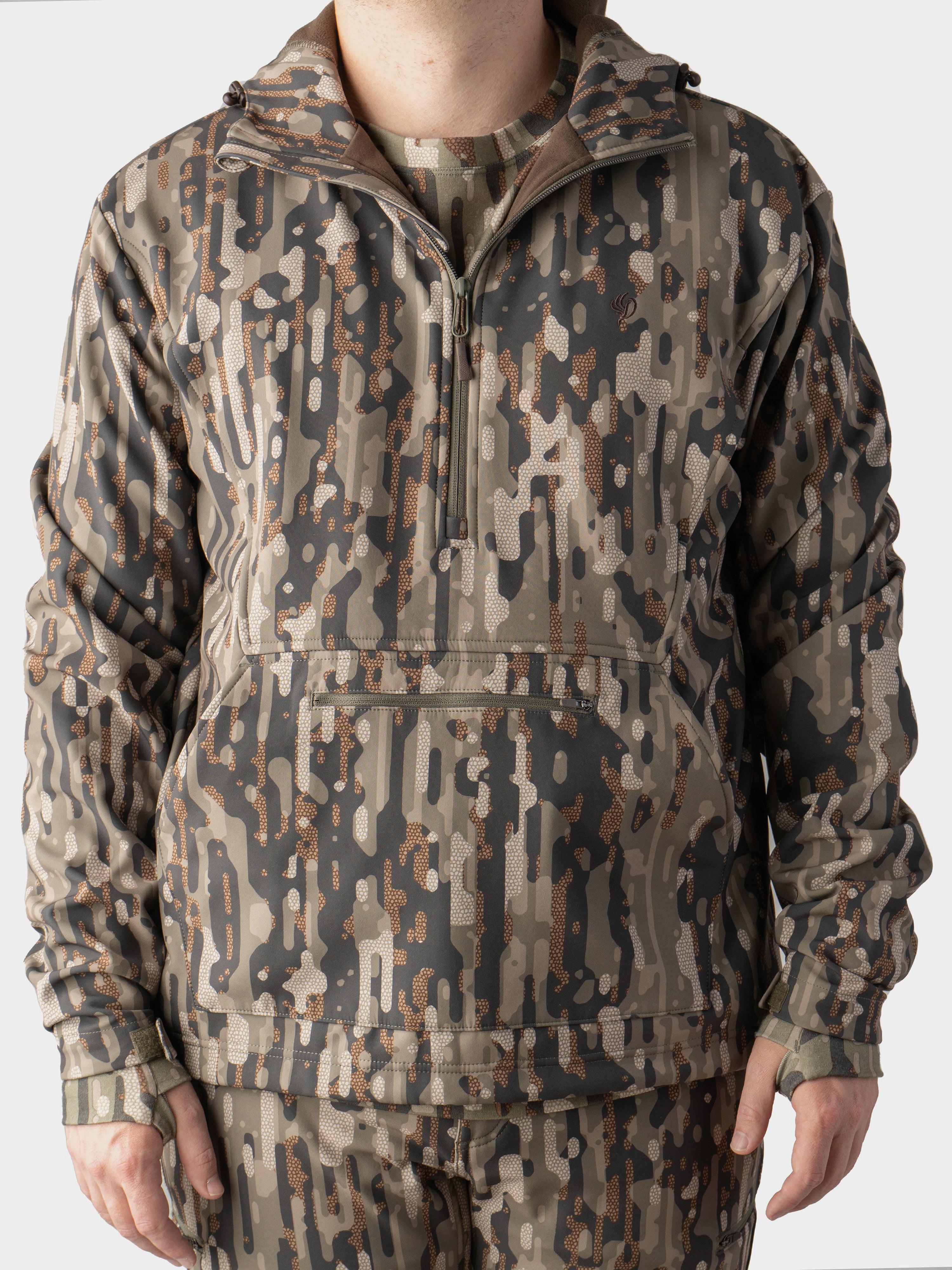 M's Contact Softshell Hoodie - Woodland