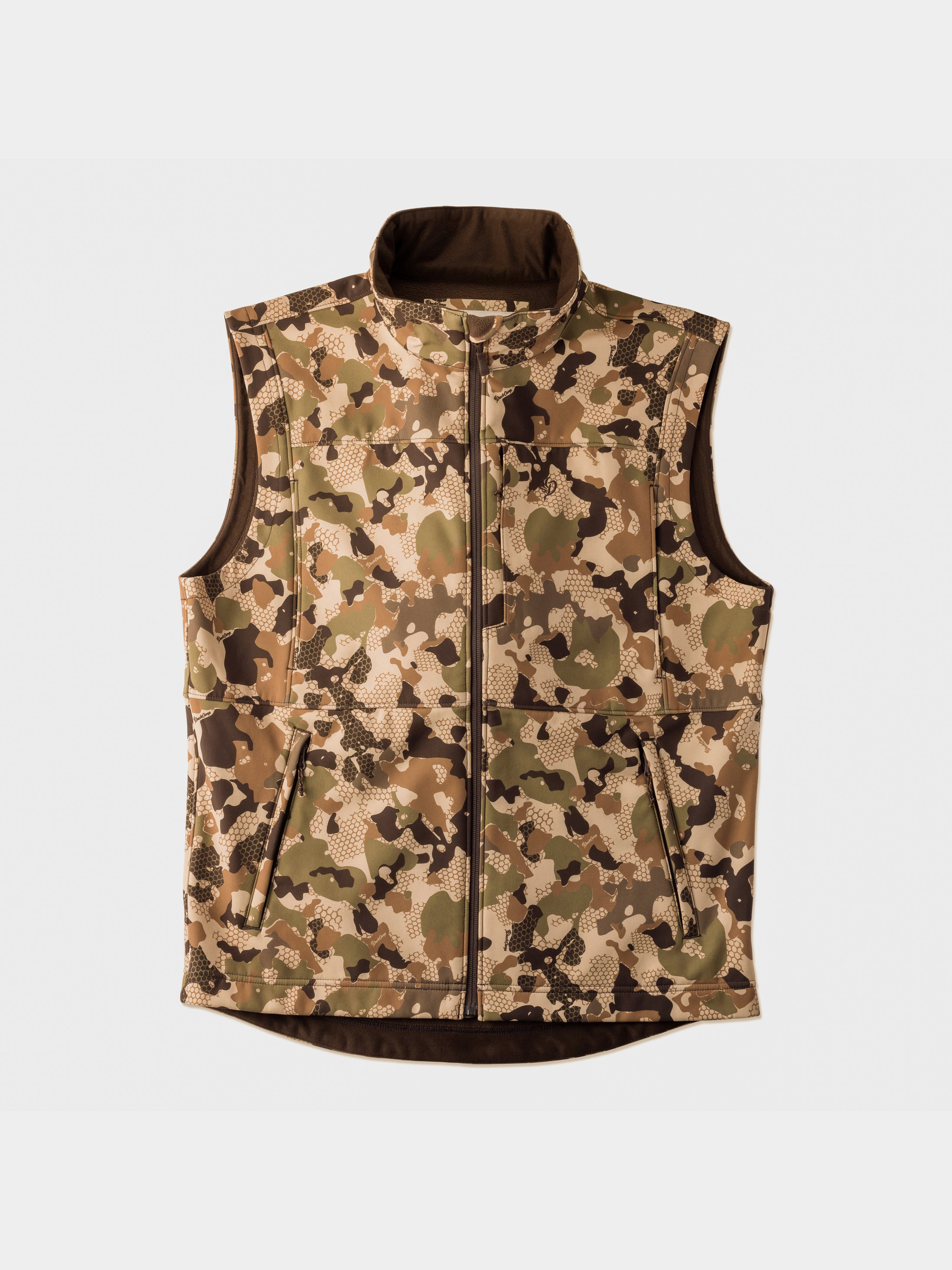 Green Camo Vest - Green Accessories (Large Tacklebox)