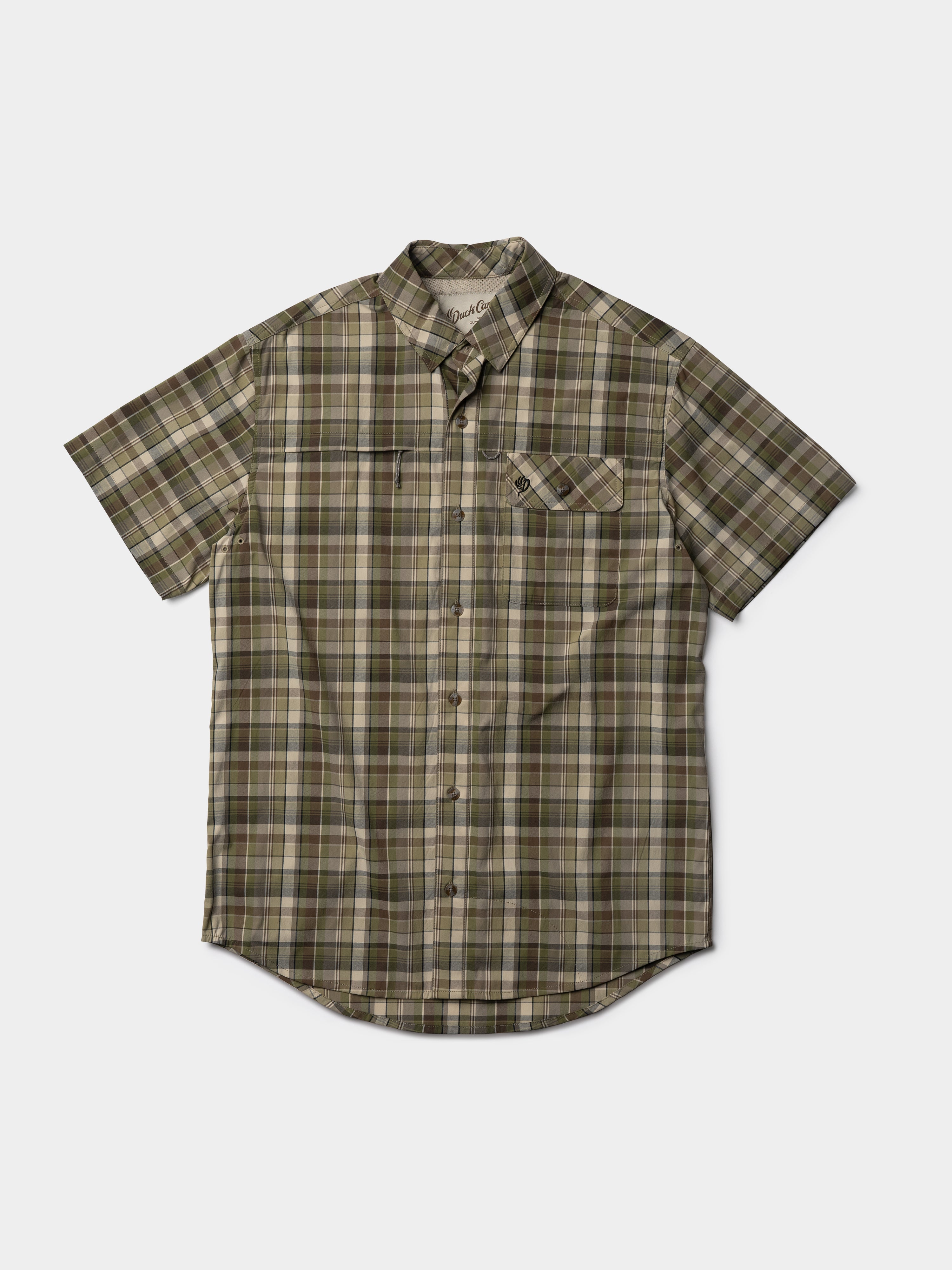 Signature Fishing Shirt Short Sleeve - Teton Plaid – Duck Camp