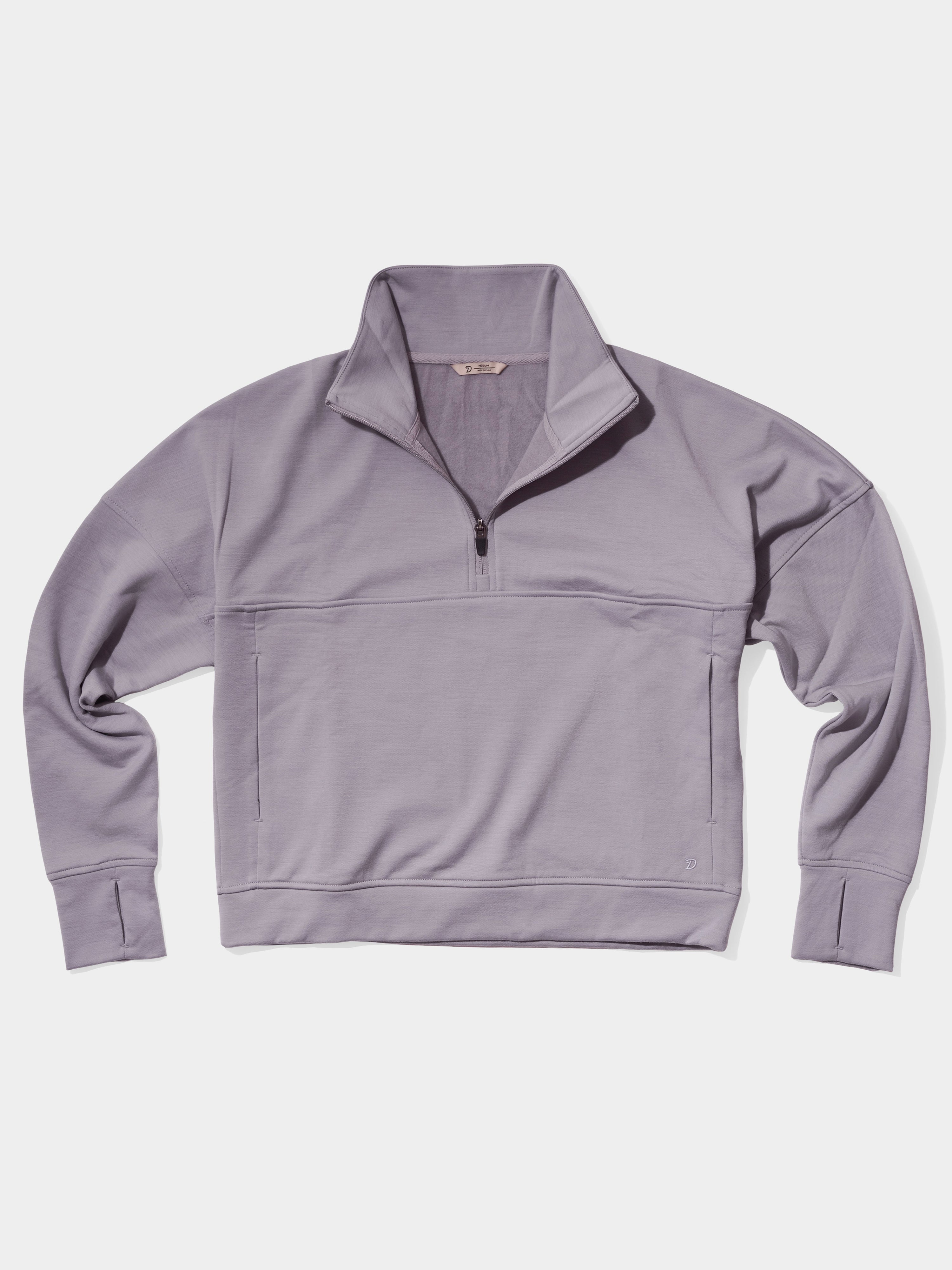 W's Barton Fleece Half Zip - Oyster