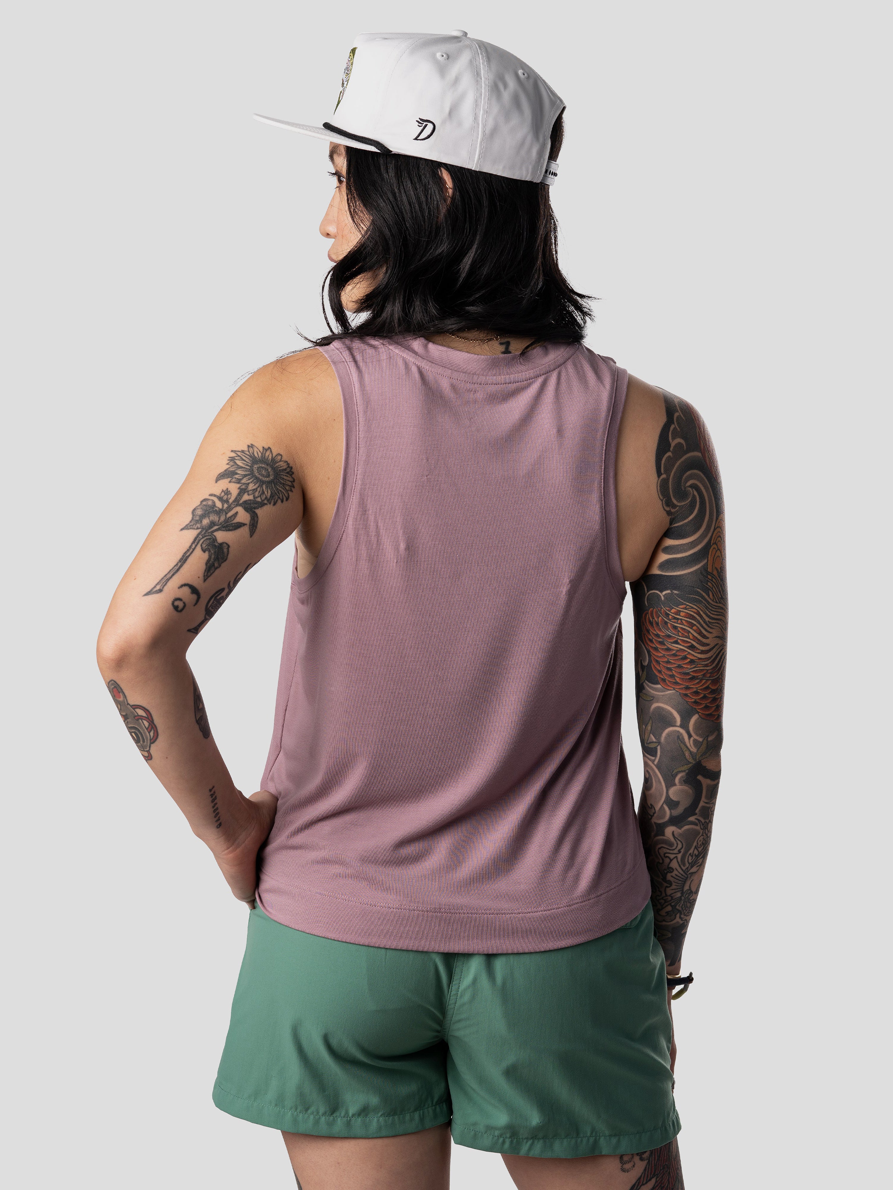 W's Lightweight Bamboo Tank - Sea Star