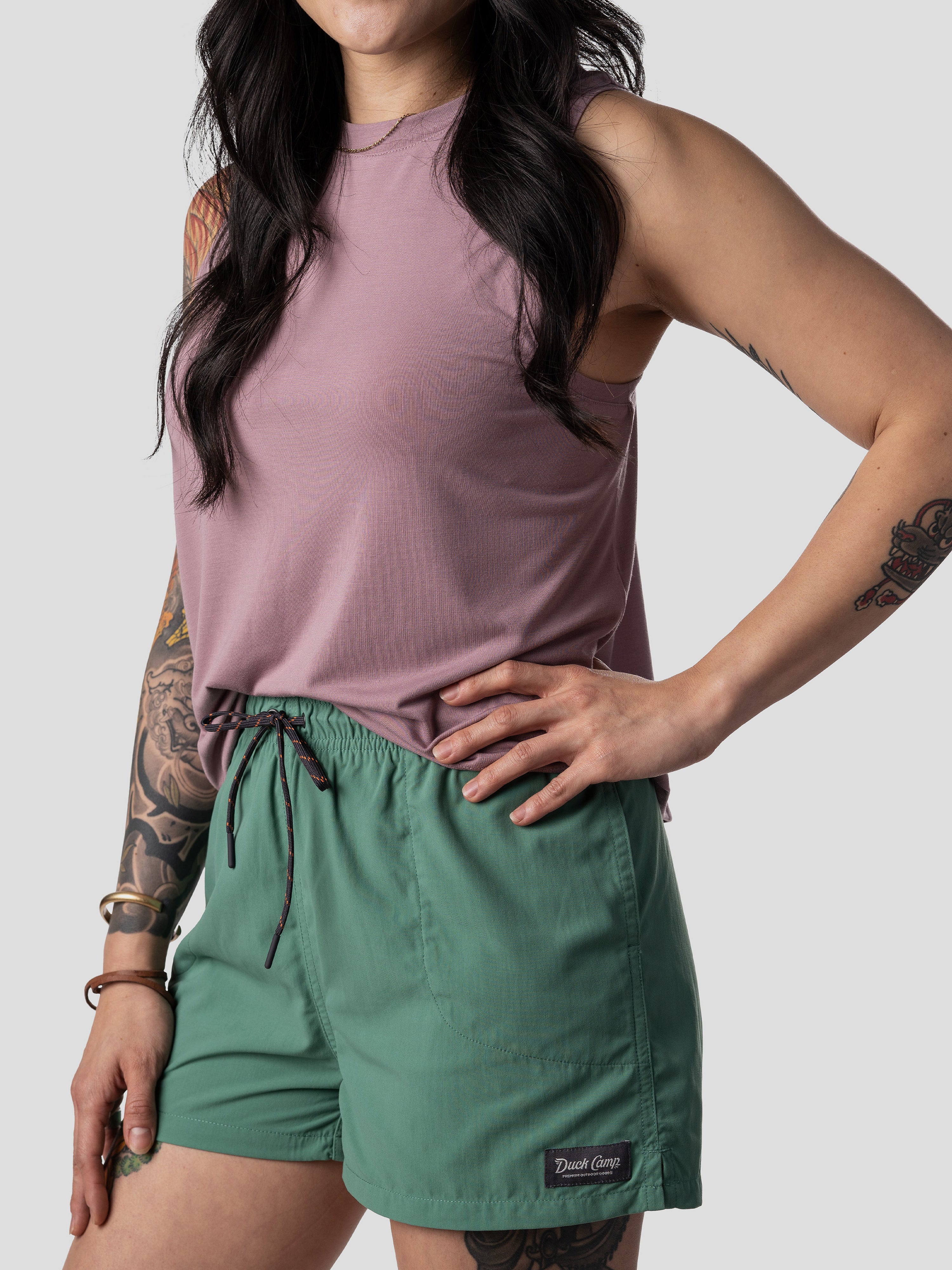 W's Lightweight Bamboo Tank - Sea Star