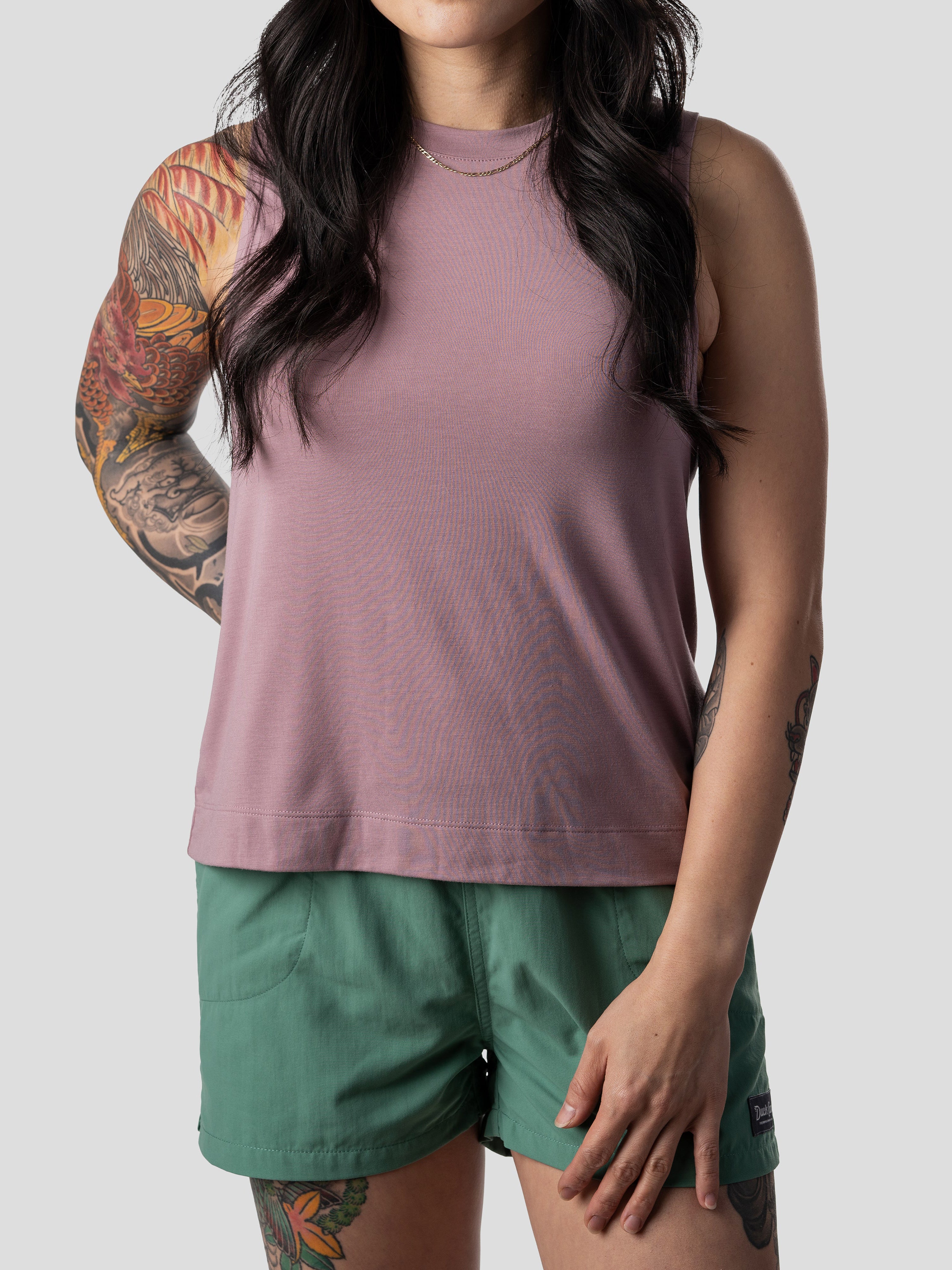 W's Lightweight Bamboo Tank - Sea Star