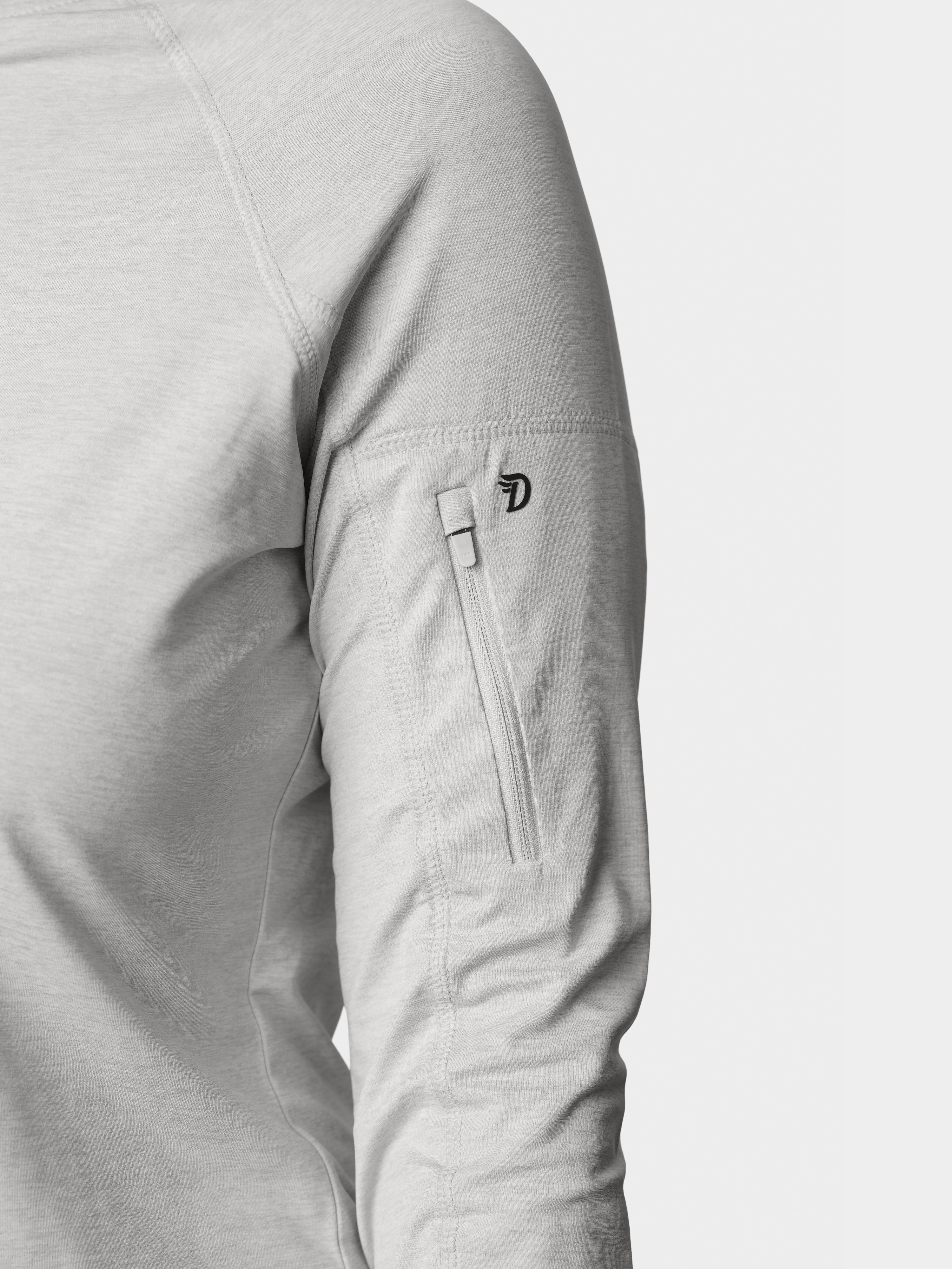 W's Rockport Hoodie - Heathered Silver King