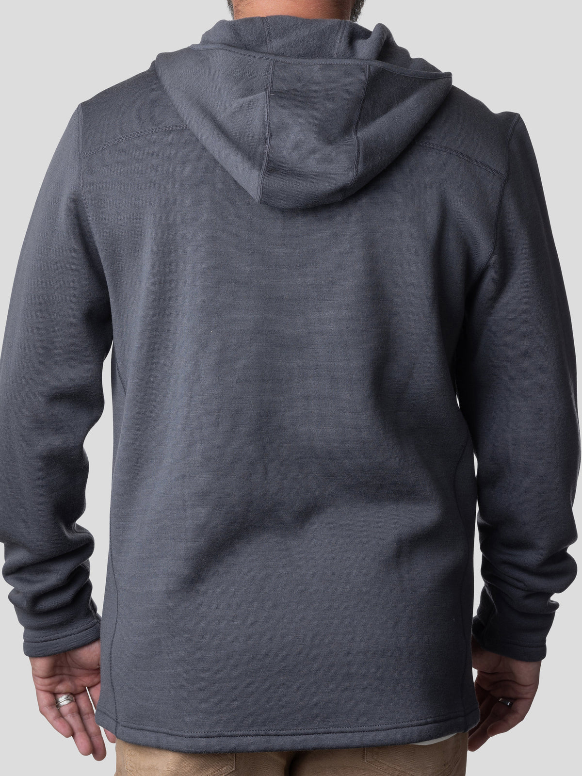 Barnburner Merino Hoodie - Charcoal