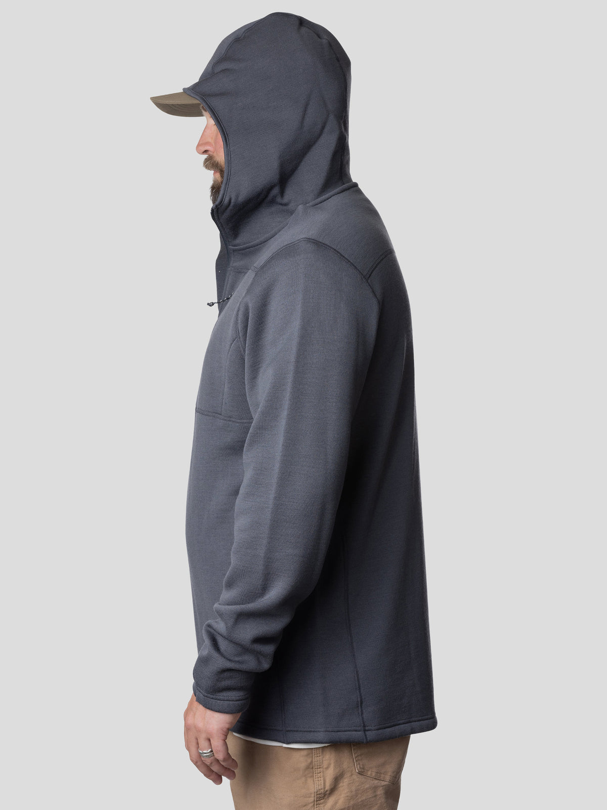Barnburner Merino Hoodie - Charcoal