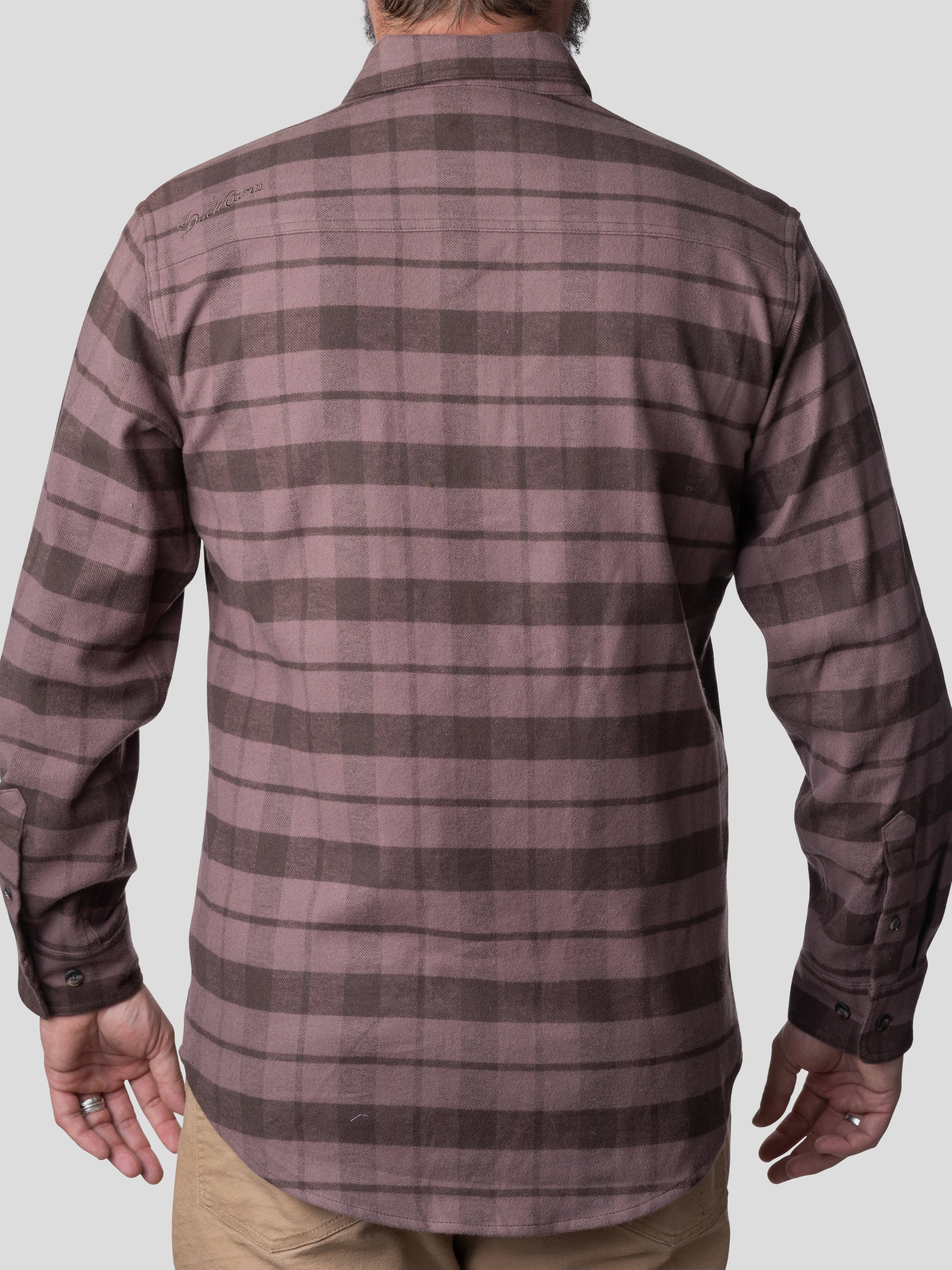 M's Camp Shirt - Dust Brown Plaid