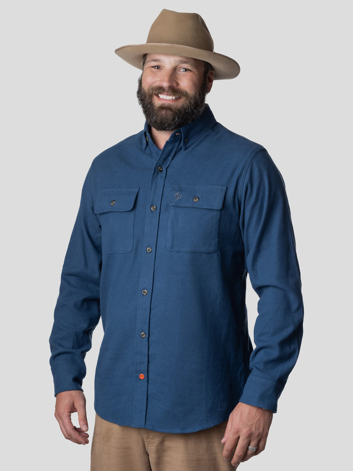 Camp Shirt - Faded Navy