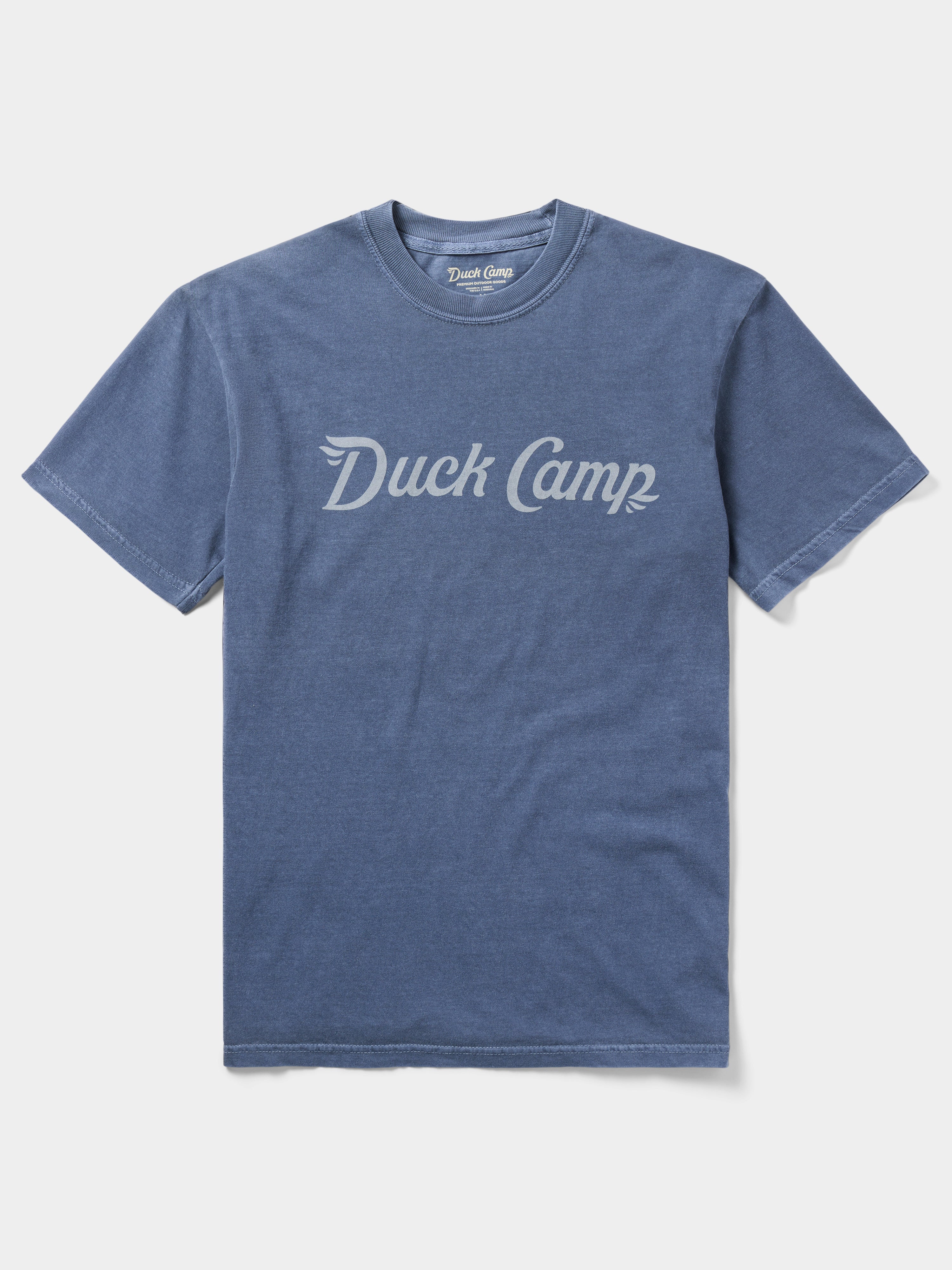 Duck Camp Logo Tee - Dark Denim