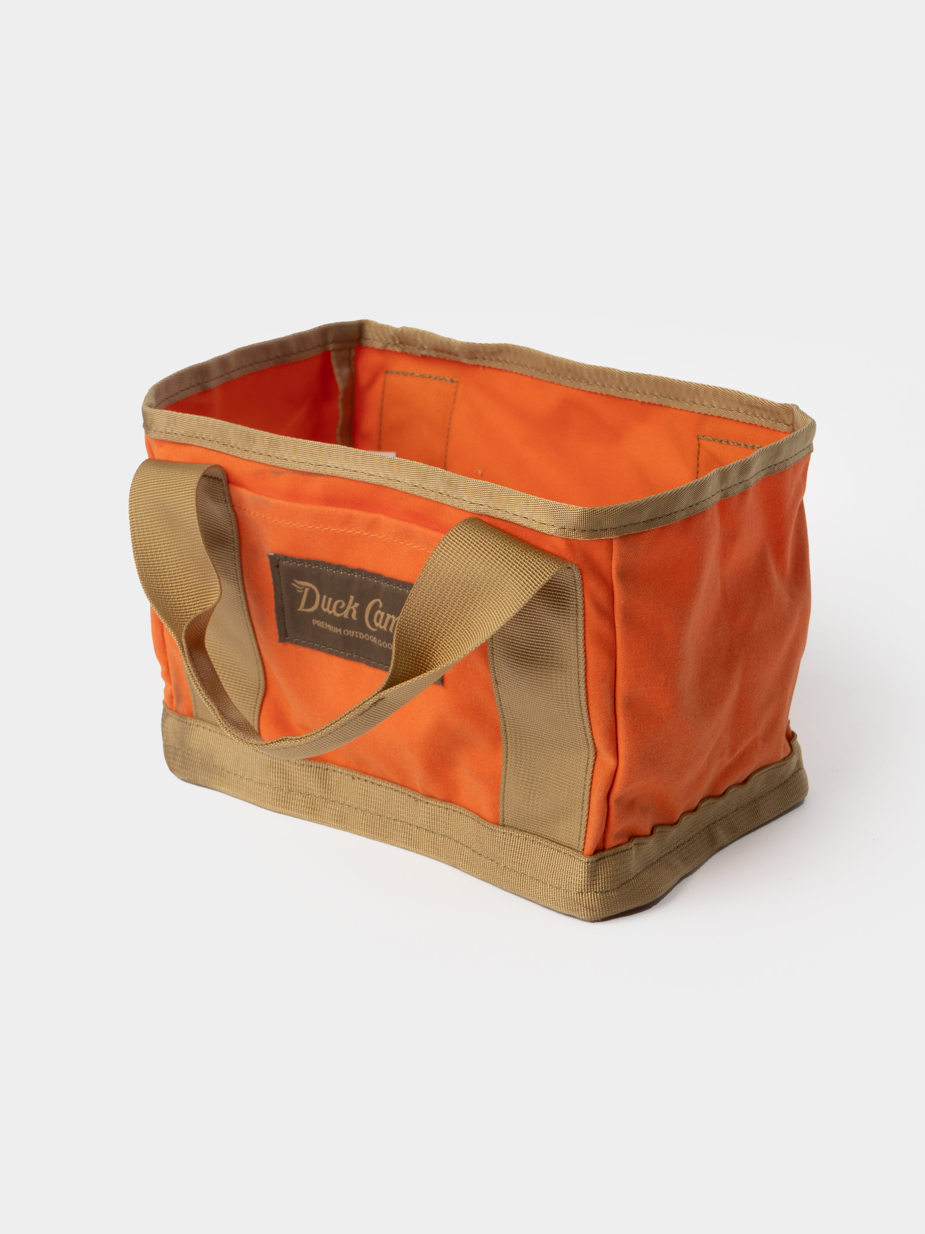 Small Canvas Ammo Tote - Blaze/Wheat