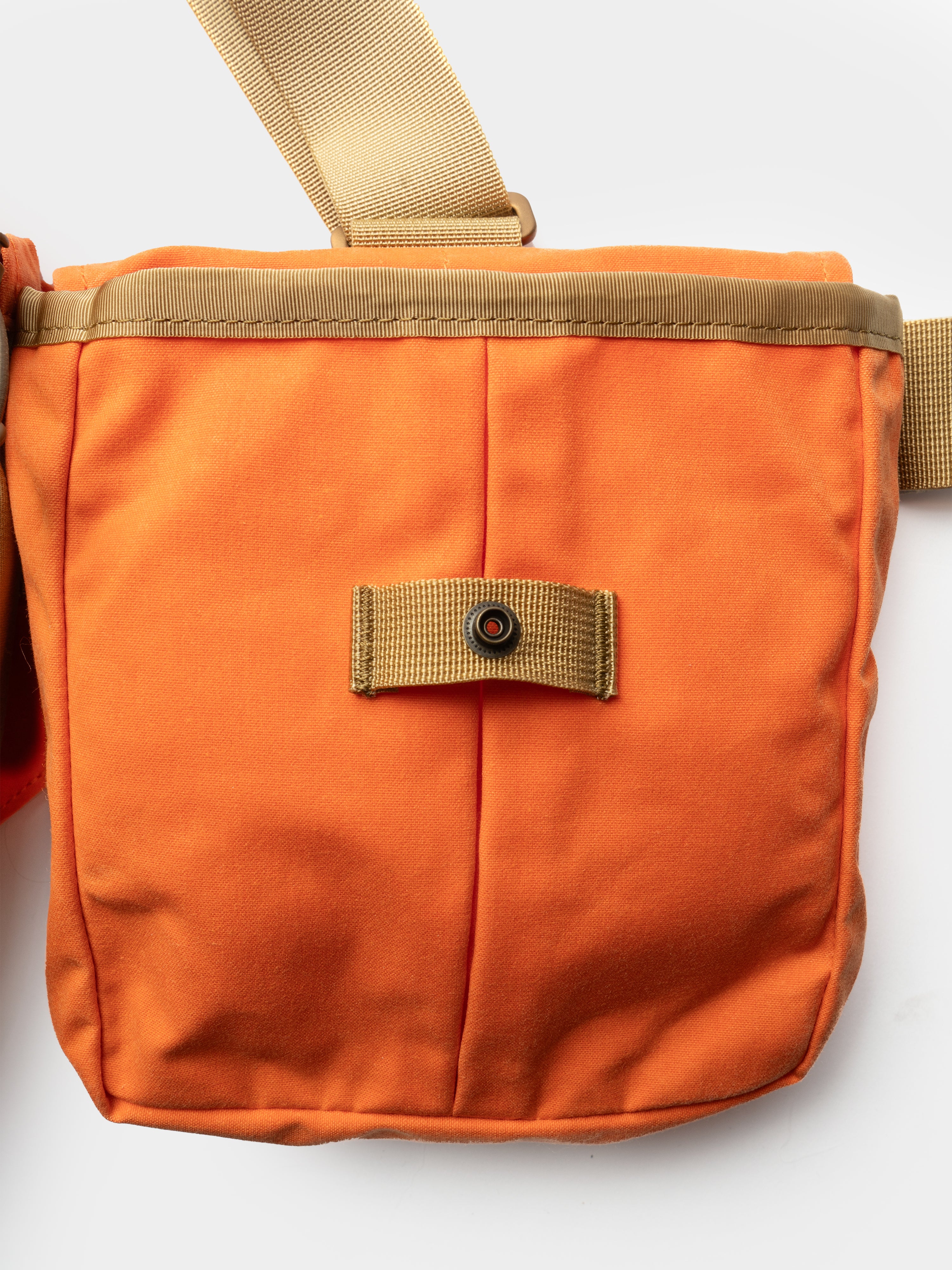 Canvas Upland Strap Vest - Blaze/Wheat