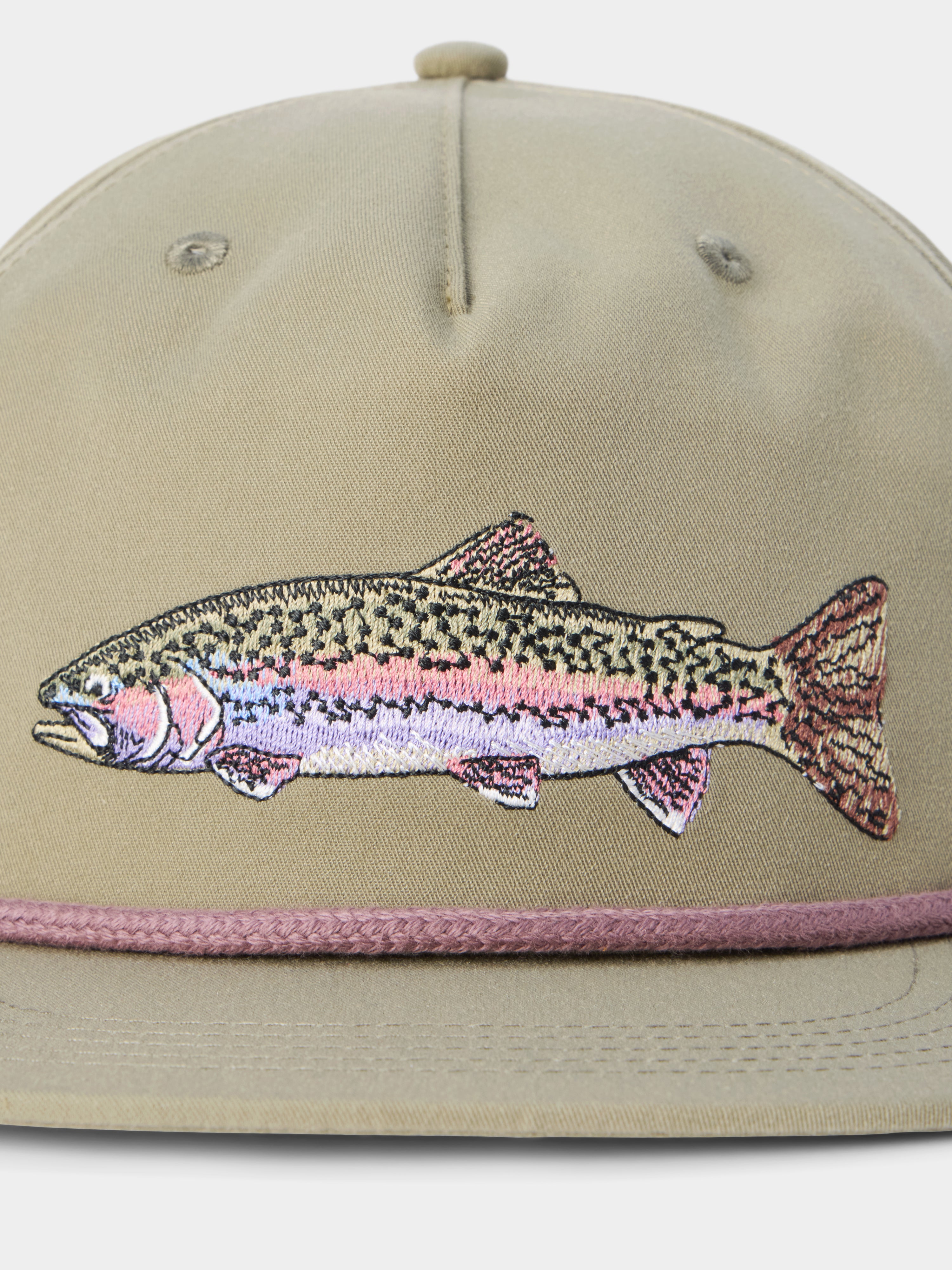 Rainbow Trout Hat - Sagebrush