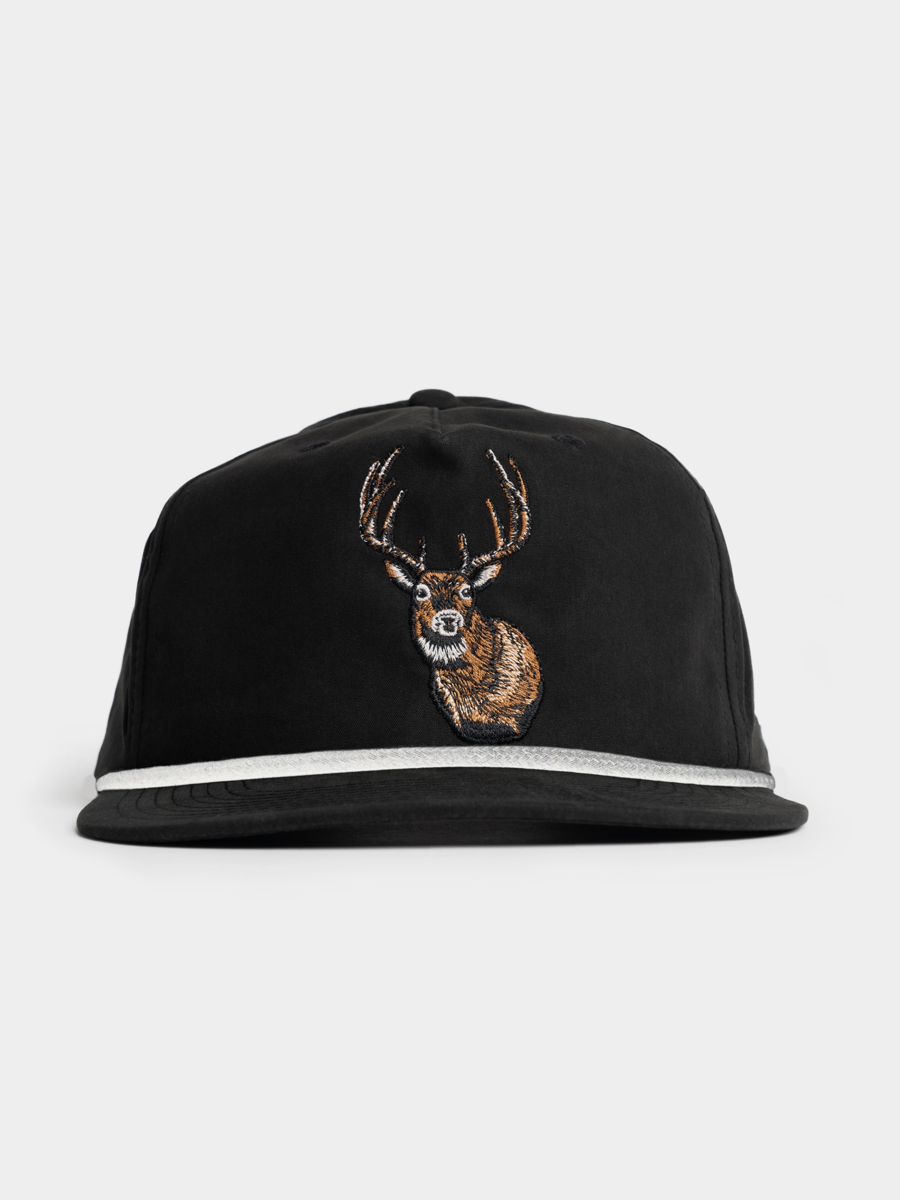 Whitetail Deer Patch Camo Rope Hat