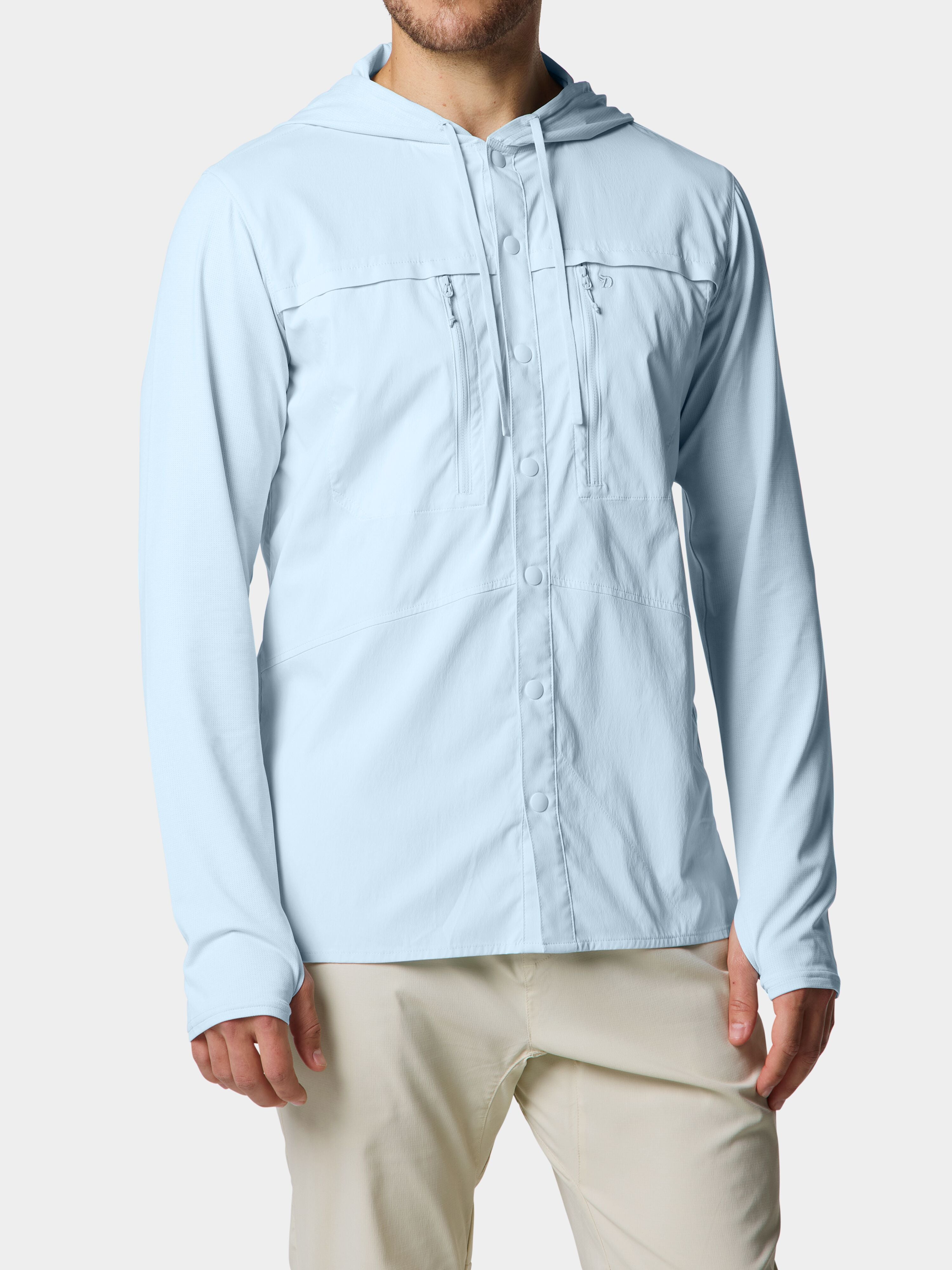 M's Hybrid Guide Hoodie - Ice Water