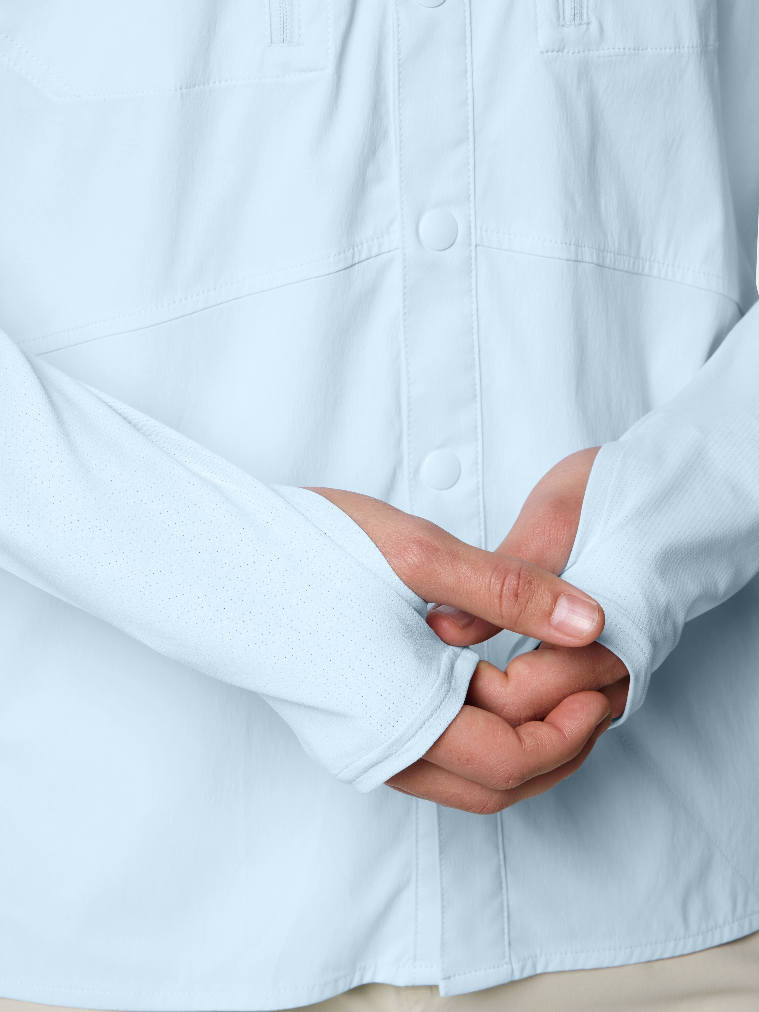 M's Hybrid Guide Hoodie - Ice Water