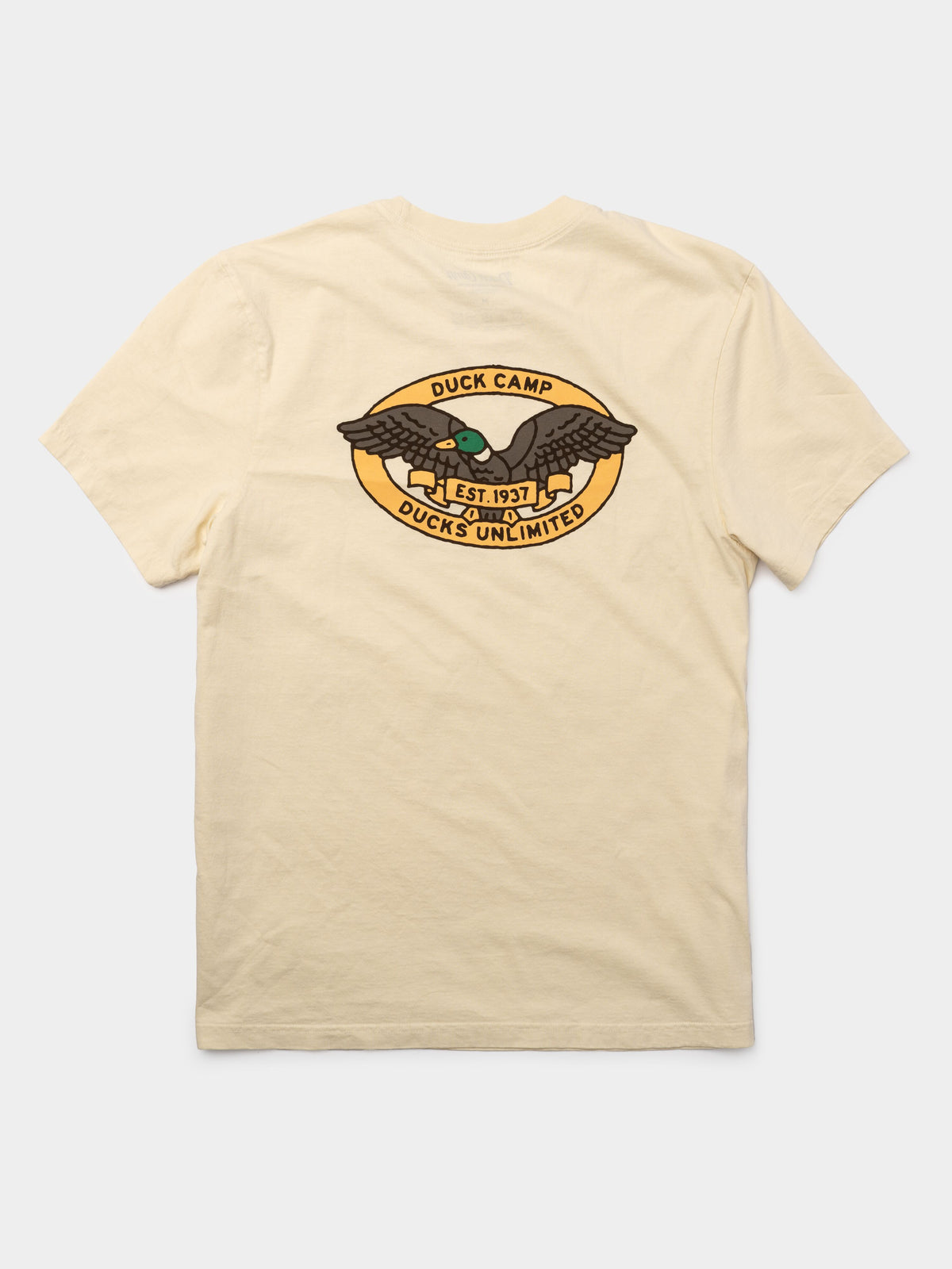 Ducks Unlimited x DC Crest Tee - Ivory
