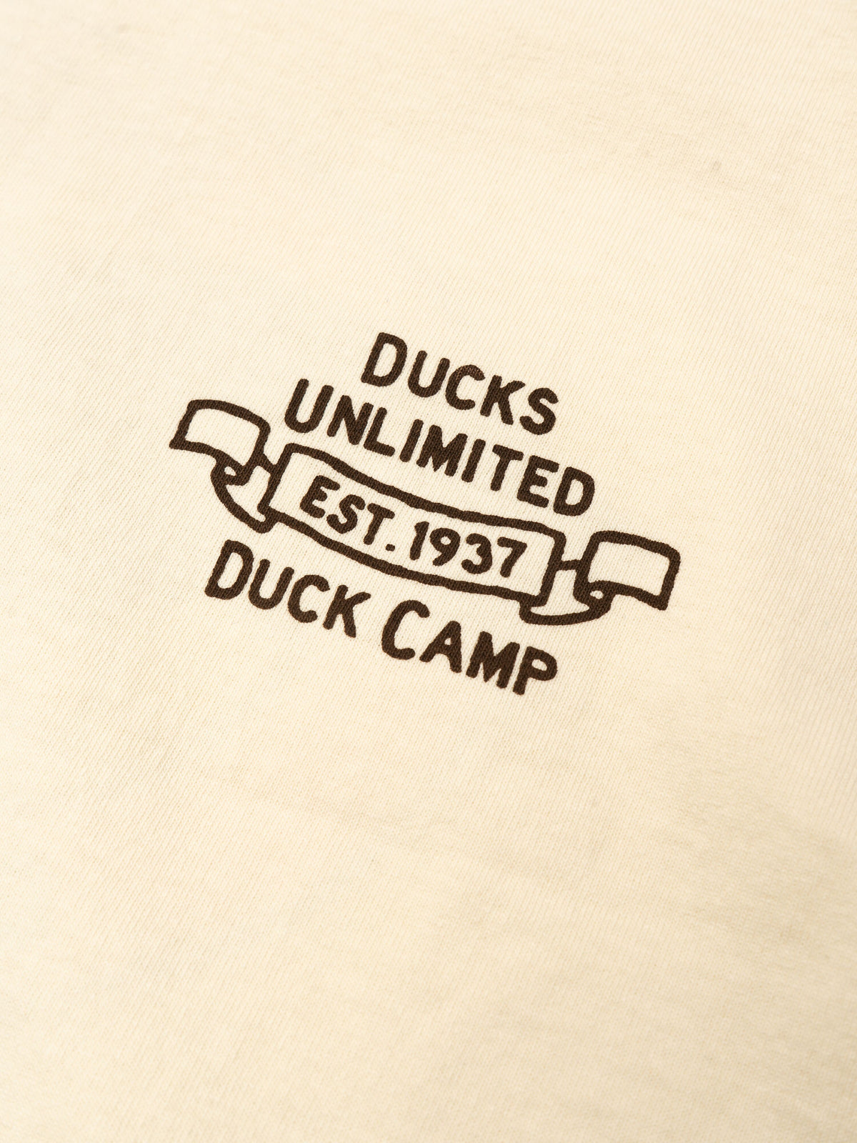 Ducks Unlimited x DC Crest Tee - Ivory