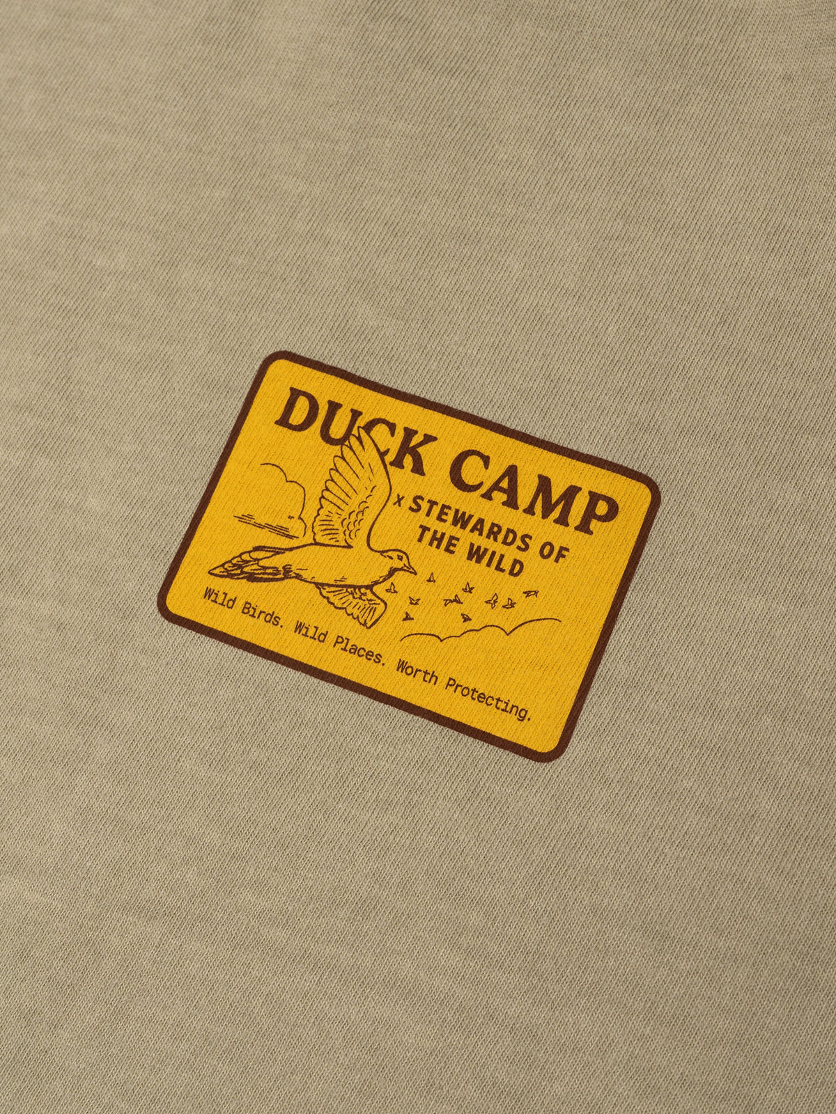 Stewards of the Wild x DC Tee - Vintage Khaki