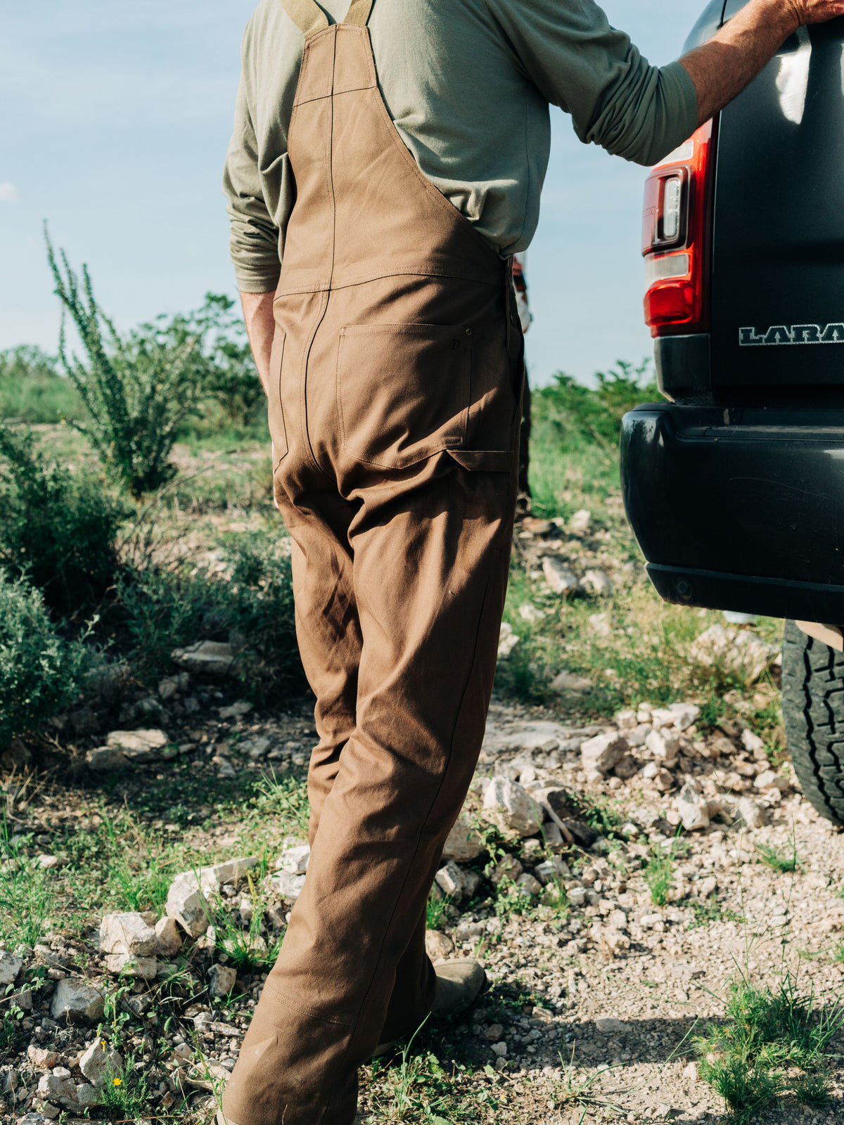 Men's Brush Overalls - Pin Oak