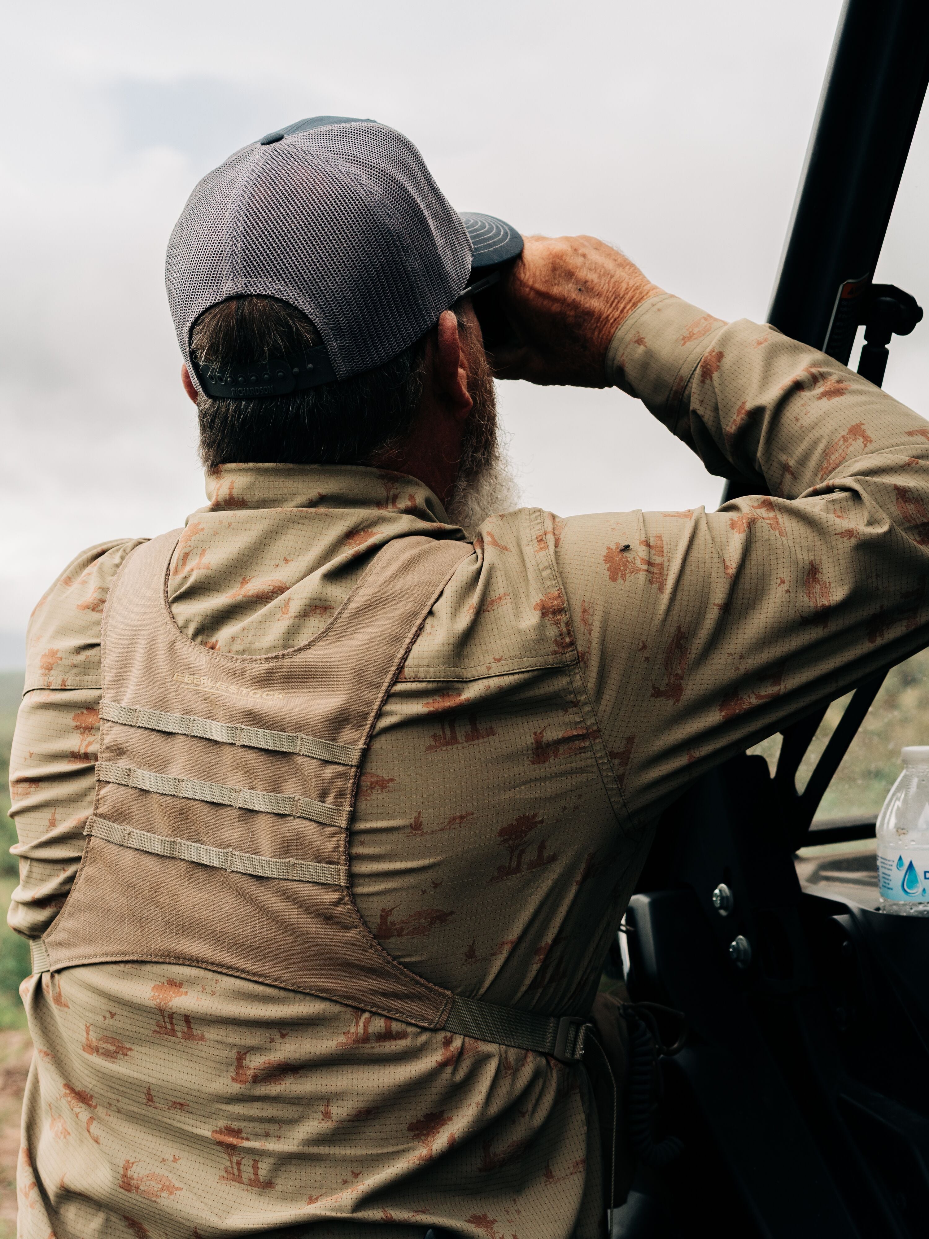 Men's Cast & Blast Perforated Shirt - Long Sleeve - Opening Day Sagebrush