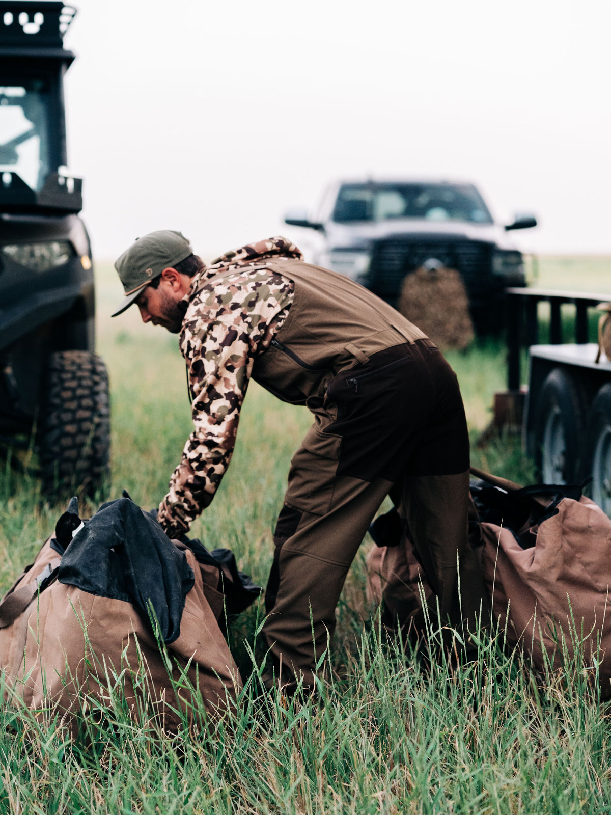 Men's Terrain Guard Softshell Bib - Pin Oak