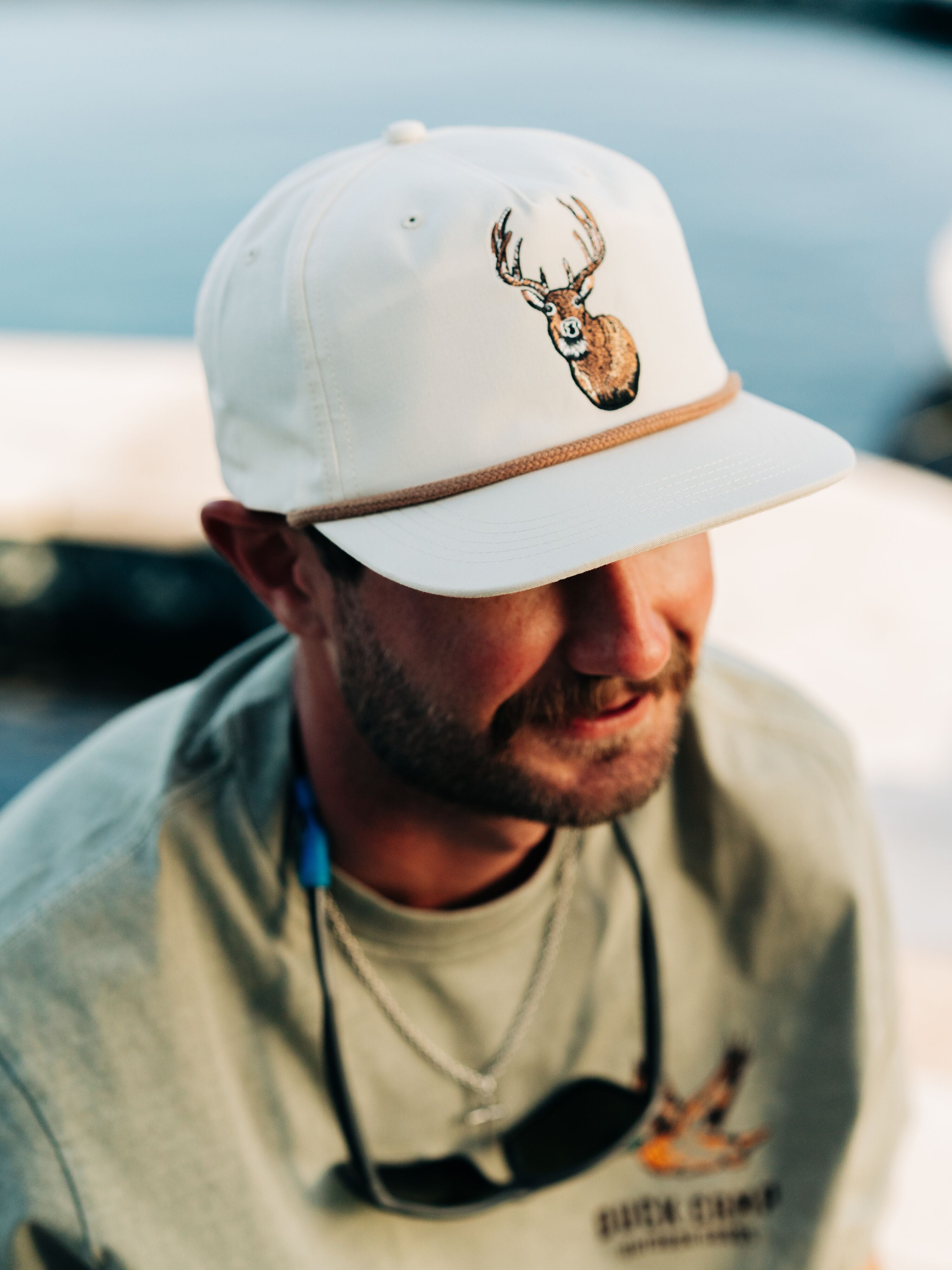 Whitetail Hat - Ivory