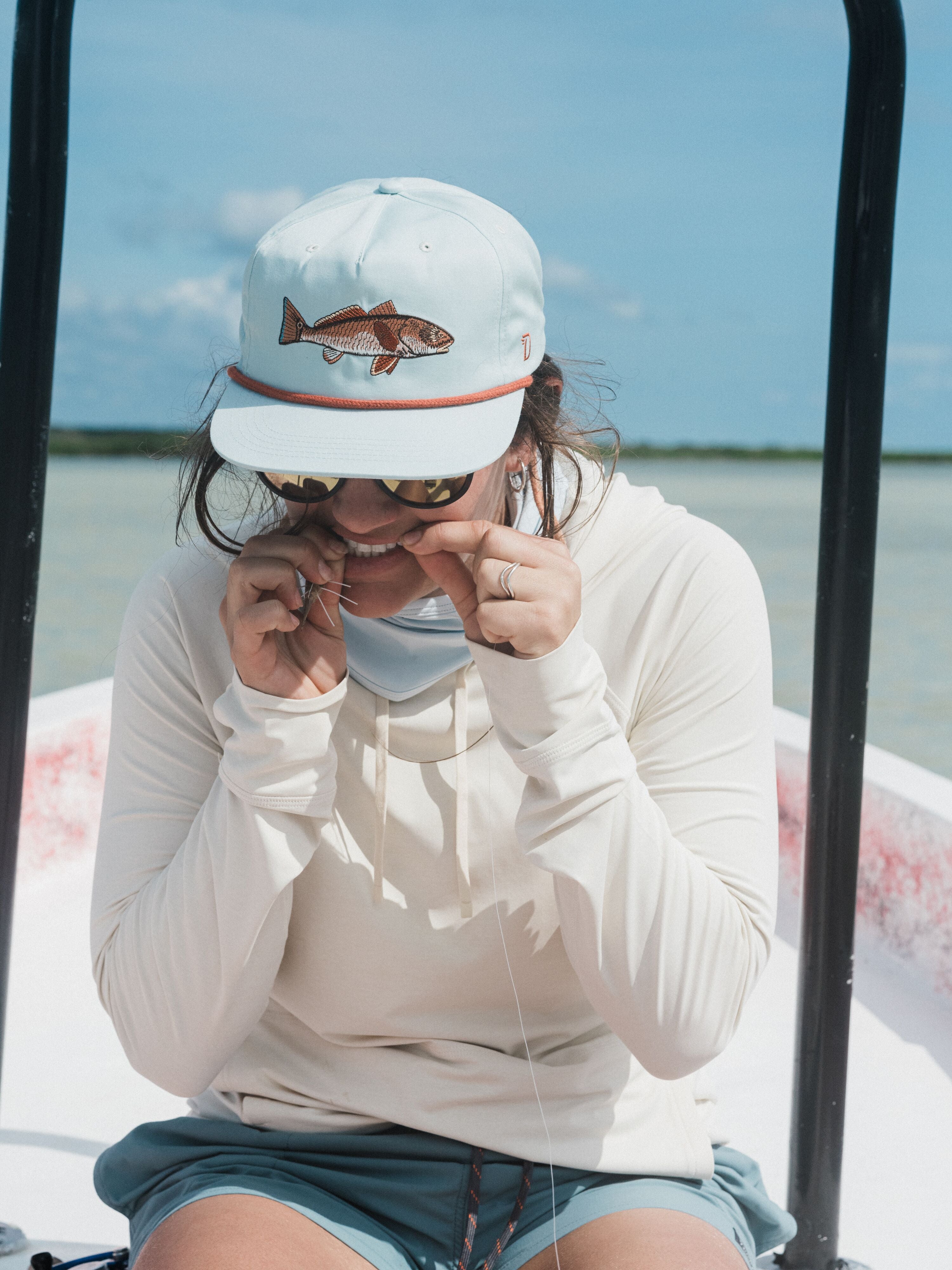 Redfish Hat - Sea Foam