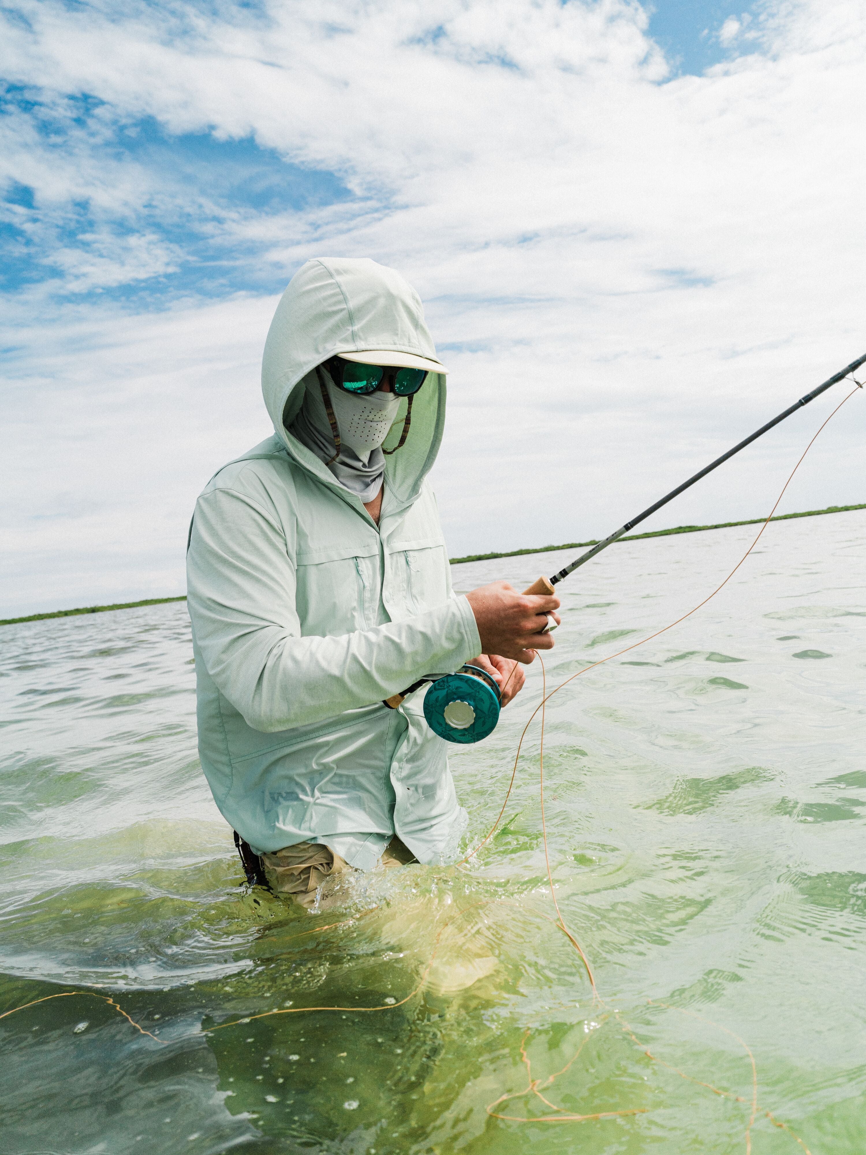 M's Hybrid Guide Hoodie - Sea Foam