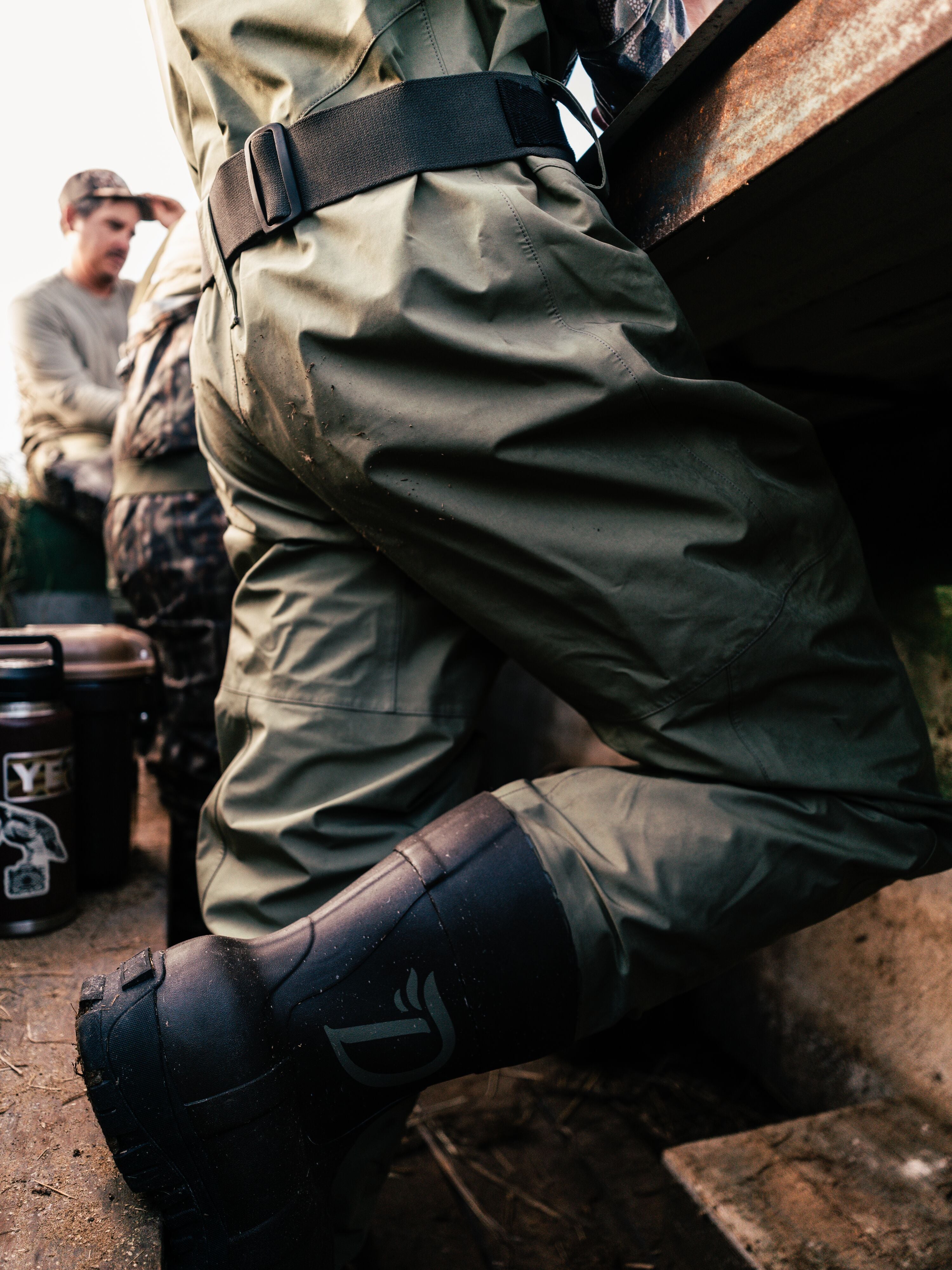 M's Zip Waders - Moss/Raven