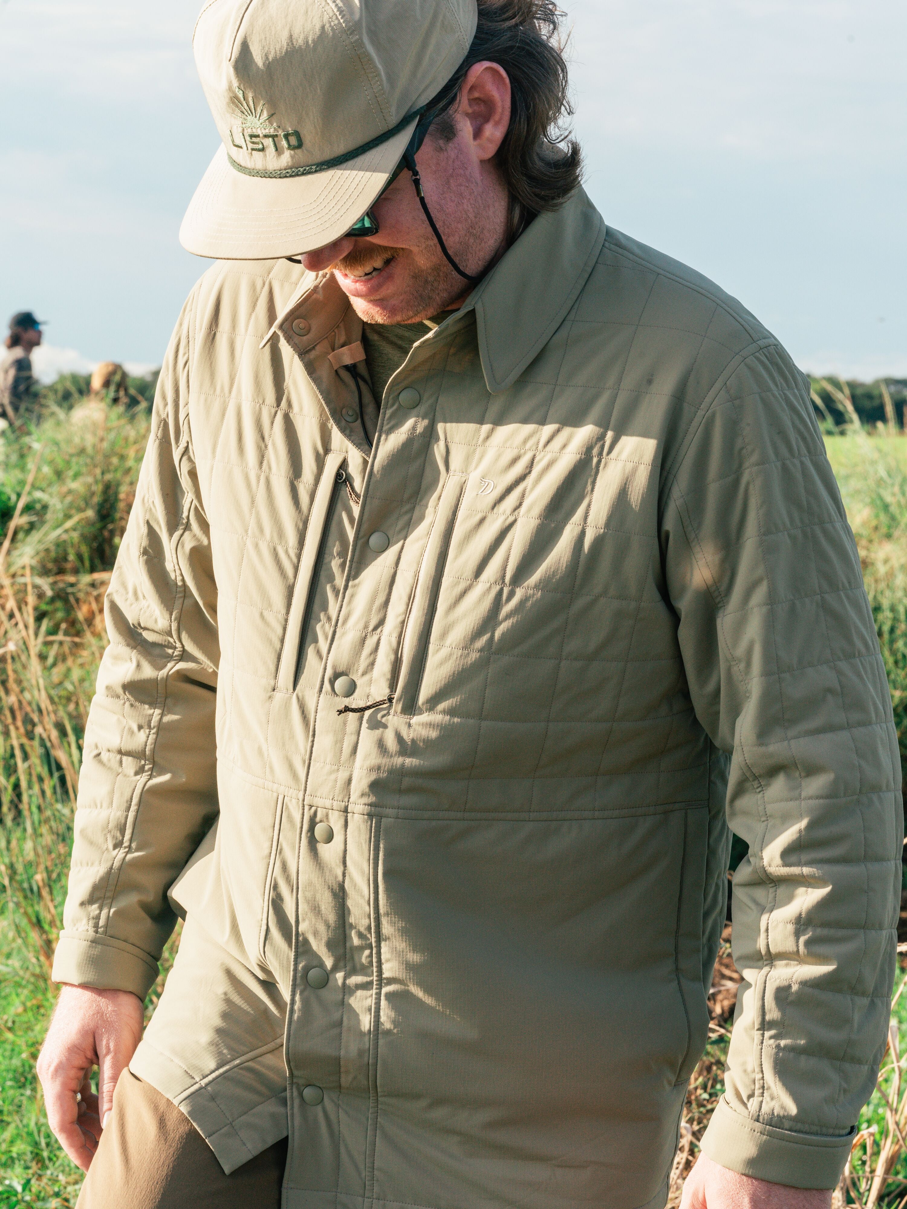 M's Airflow Insulated Lightweight Shacket - Sagebrush