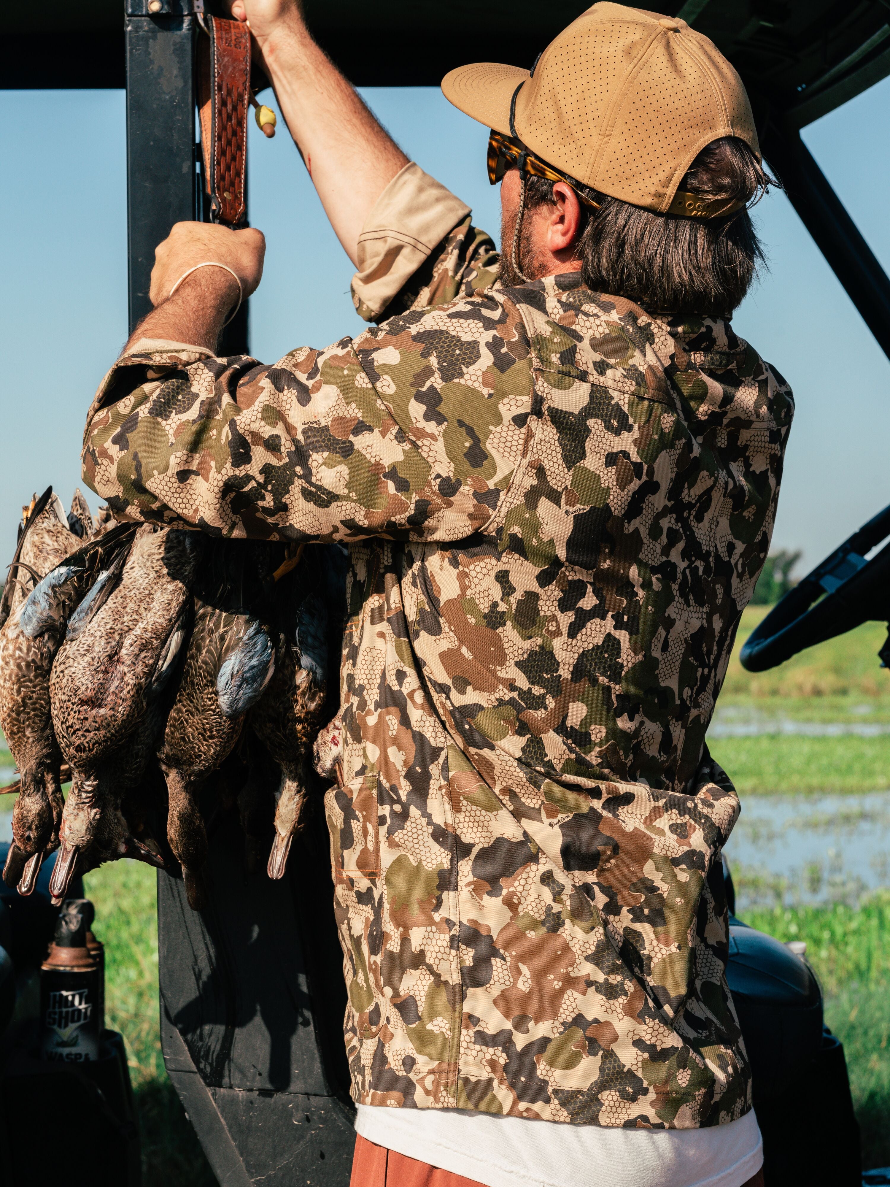 M's Brrr® Lightweight Brush Overshirt - Wetland