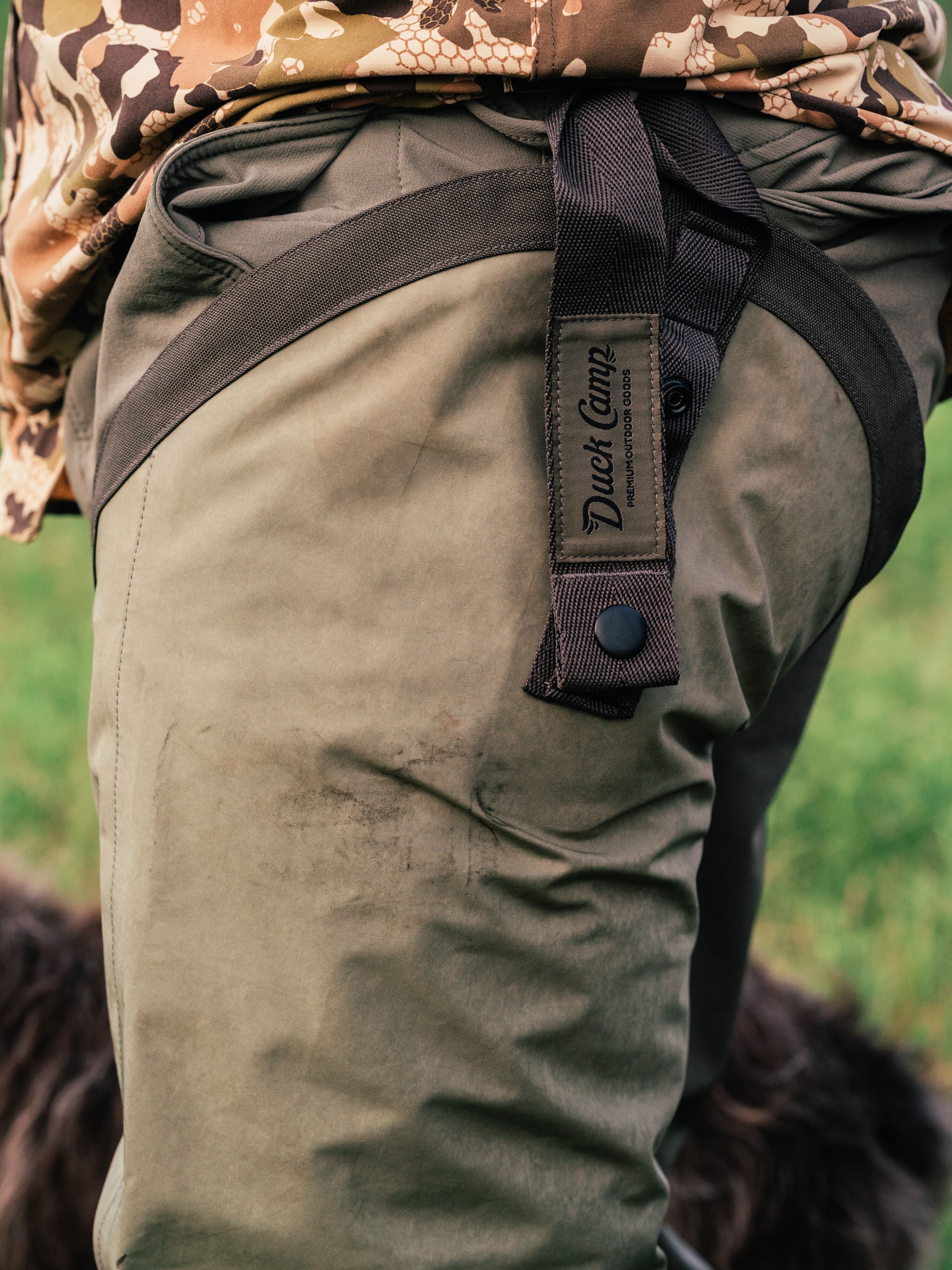 M's Hip Waders - Moss/Raven