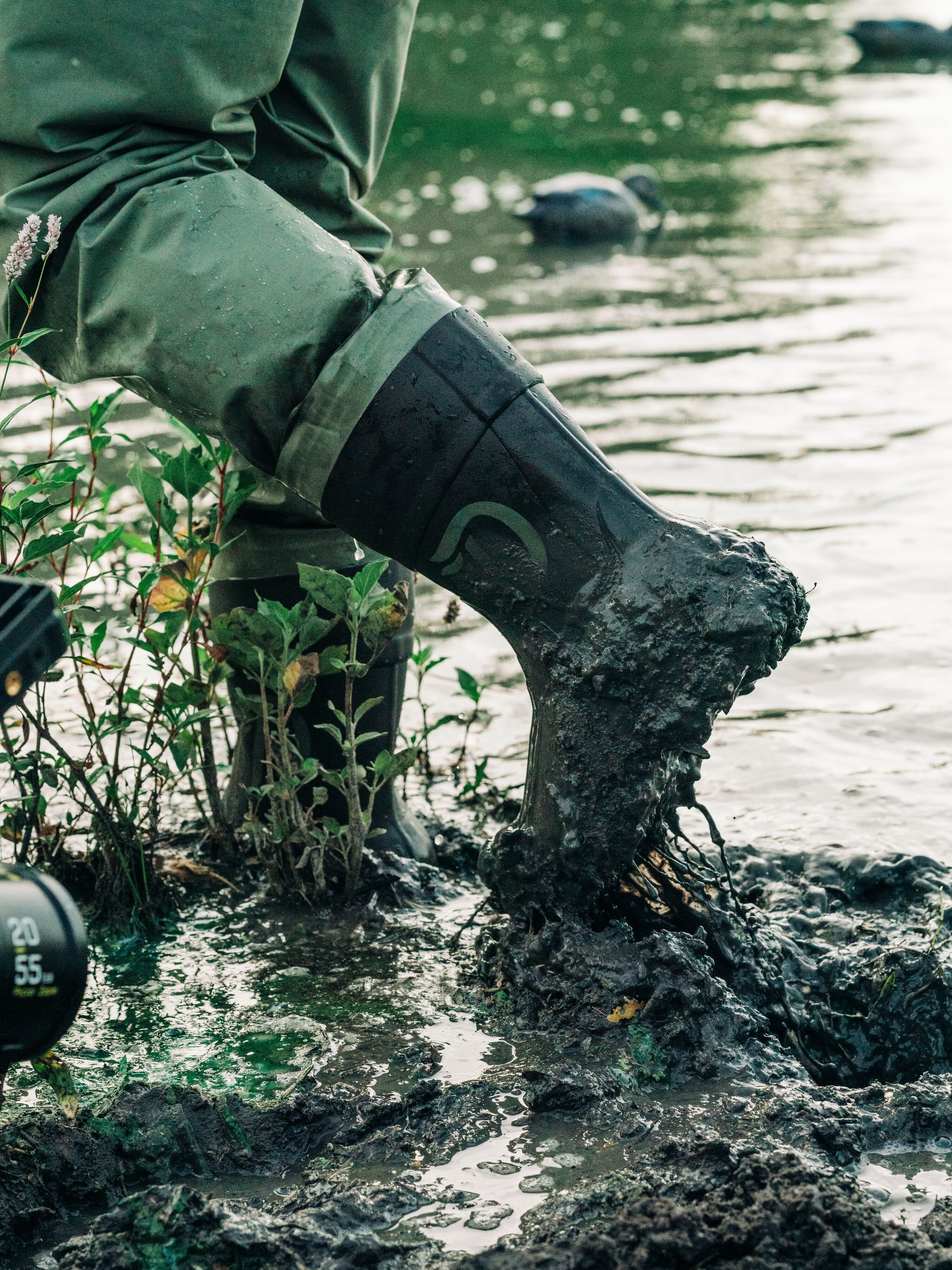 M's Hip Waders - Moss/Raven