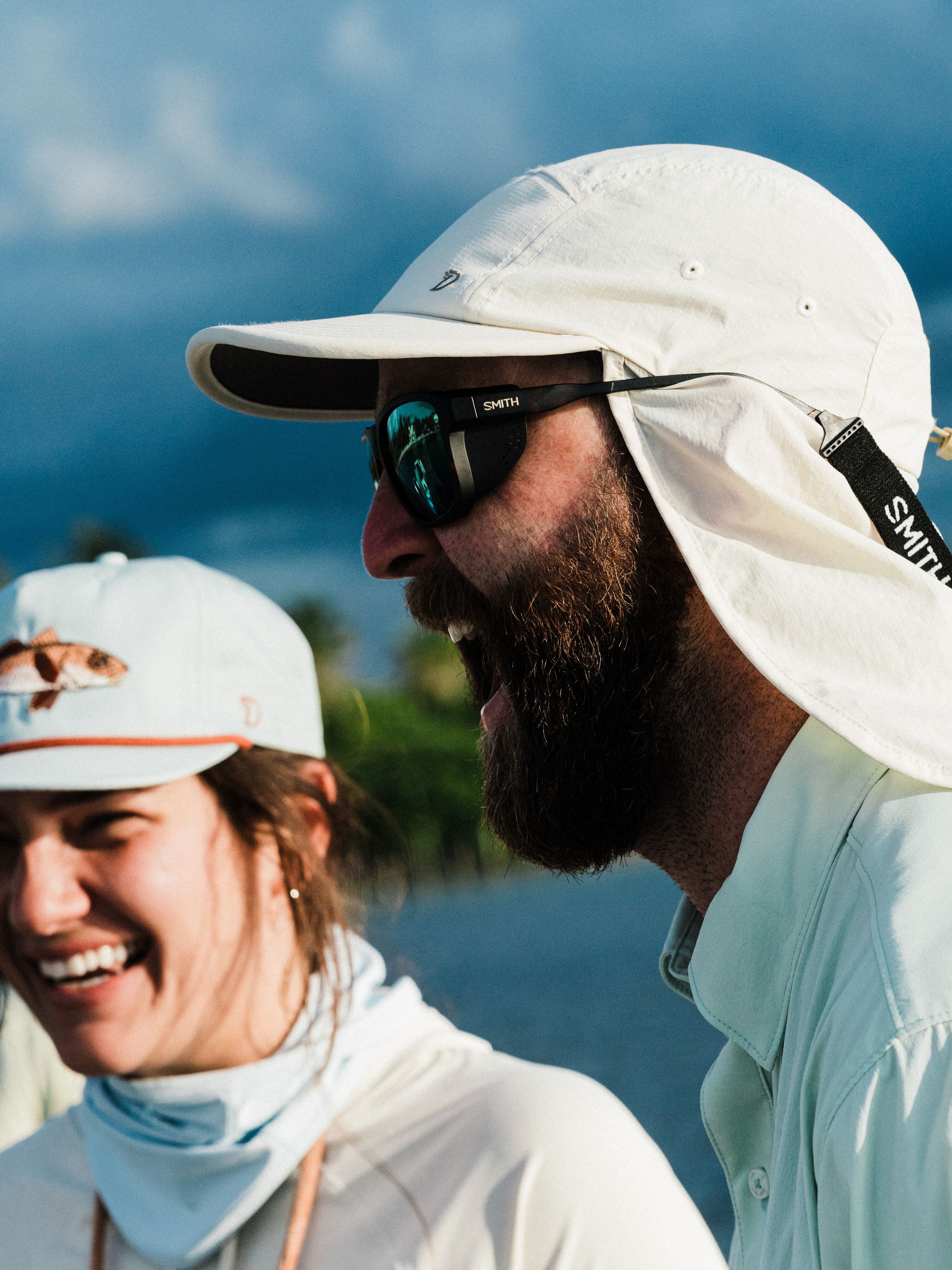 Brrr® Caped Shade Hat - Birch