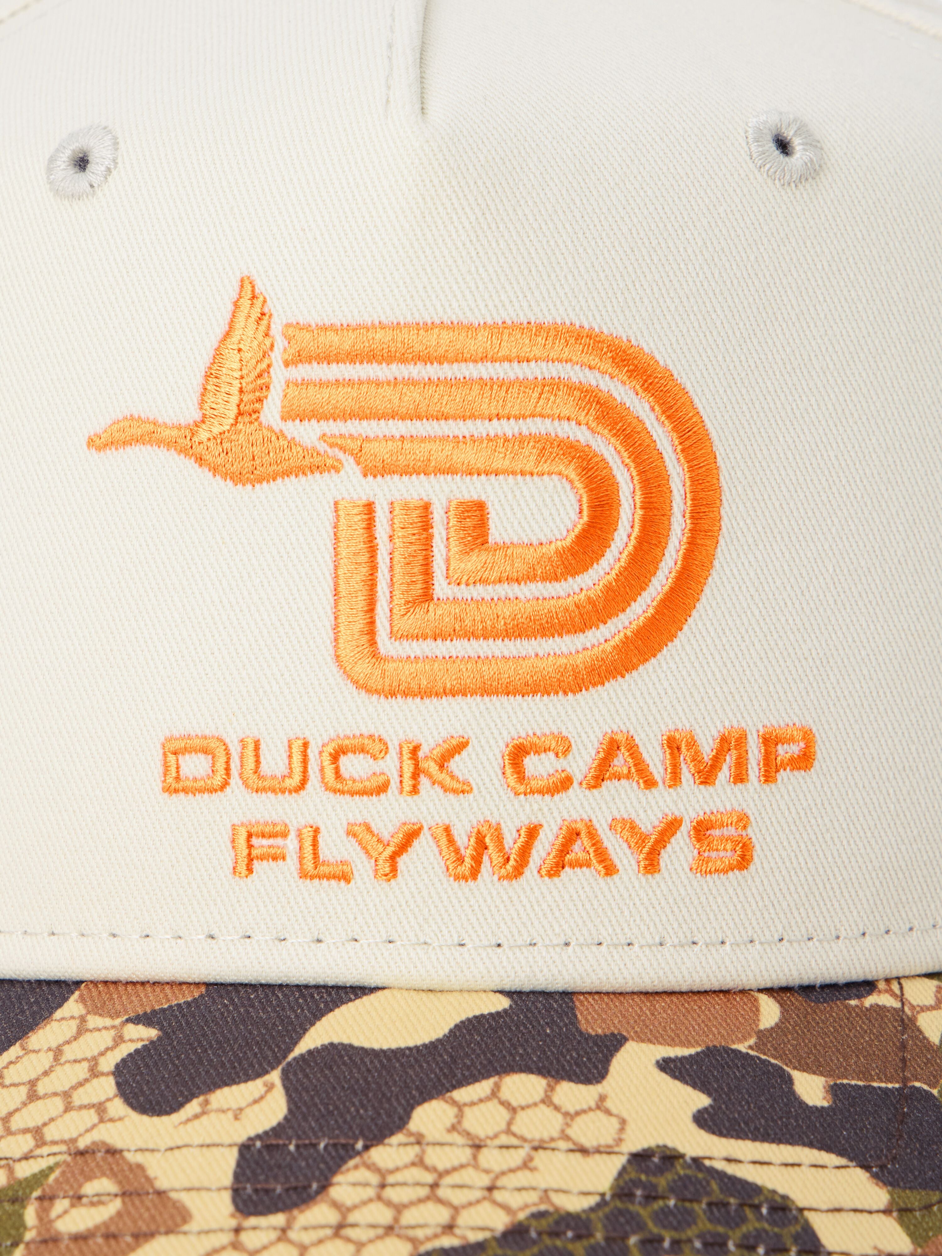 Duck Camp Flyways Twill Hat - Ivory/Wetland