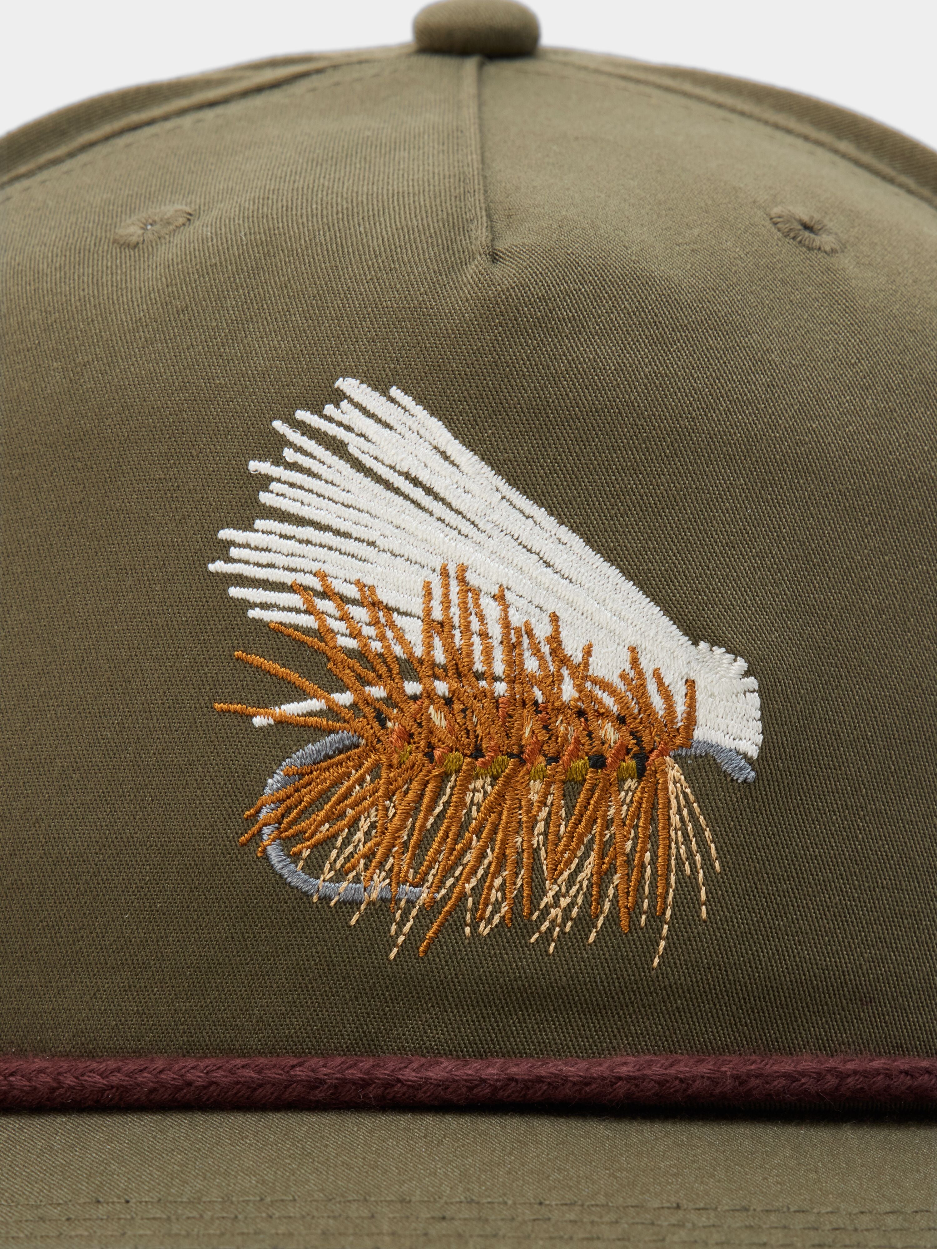 Elk Hair Caddis Hat - Military Green