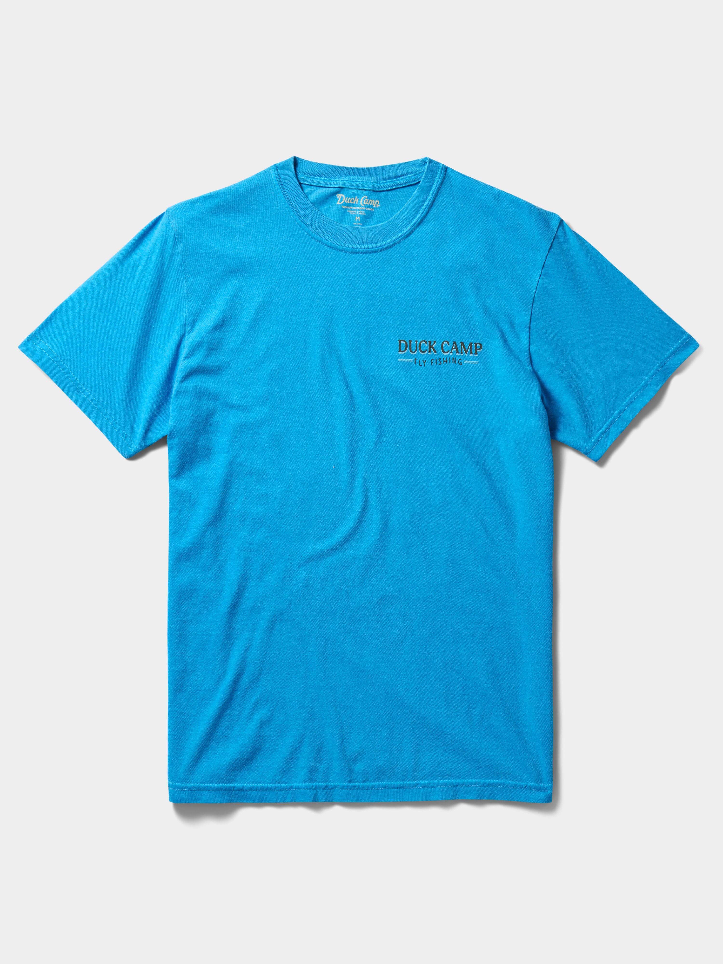 Fish of the Coast Tee - Vintage Royal