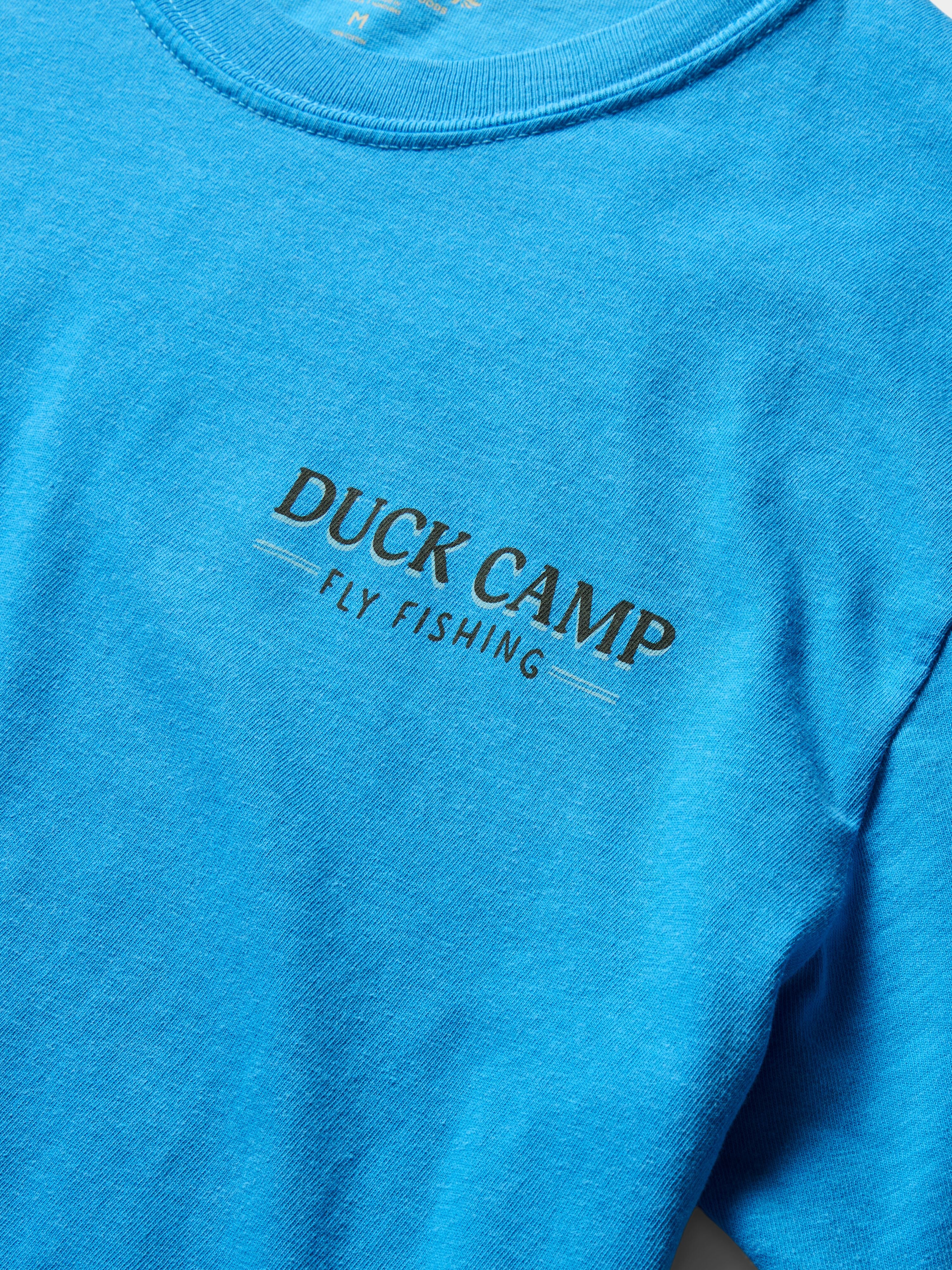 Fish of the Coast Tee - Vintage Royal