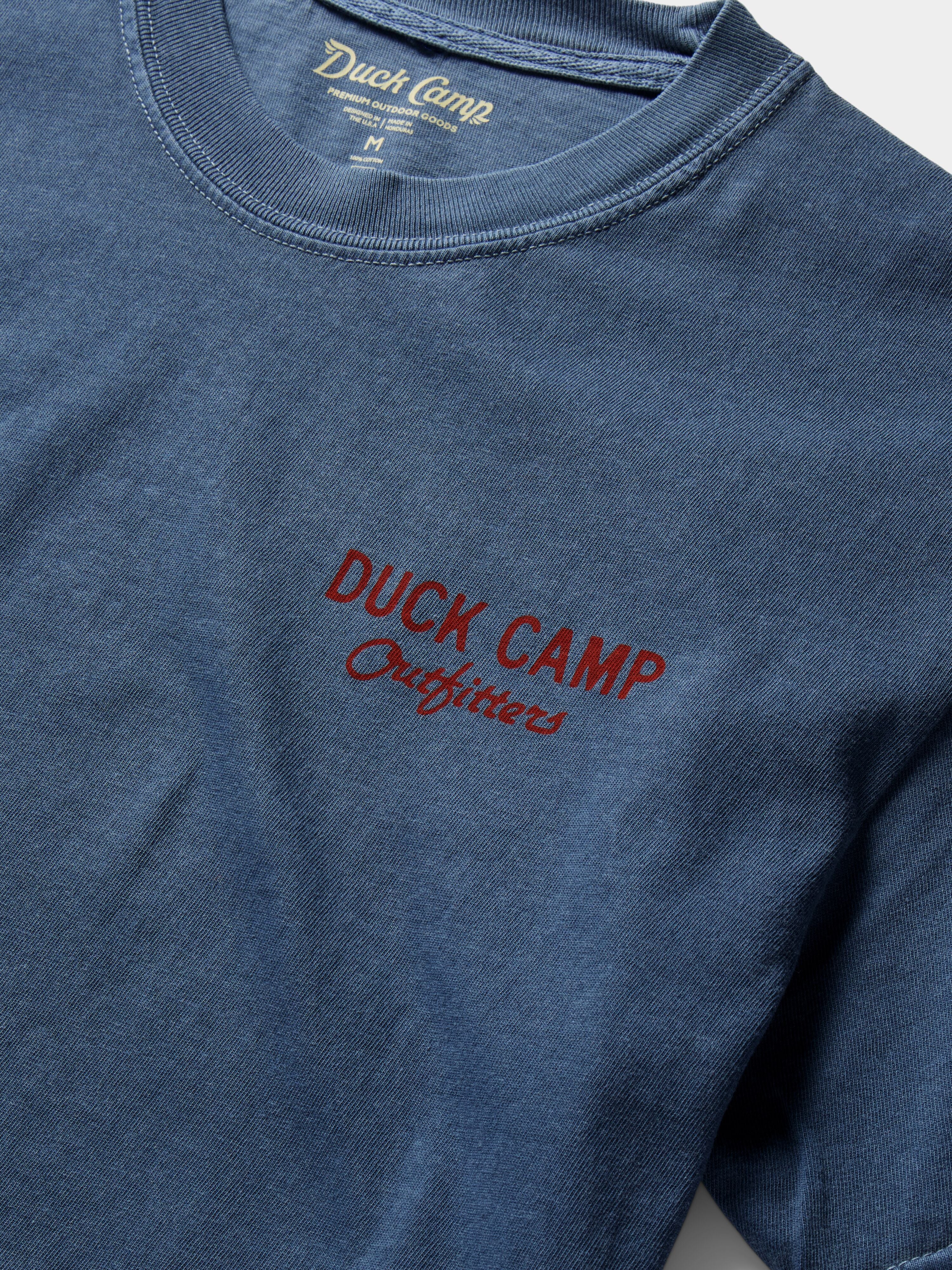 Fish On Tee - Dark Denim