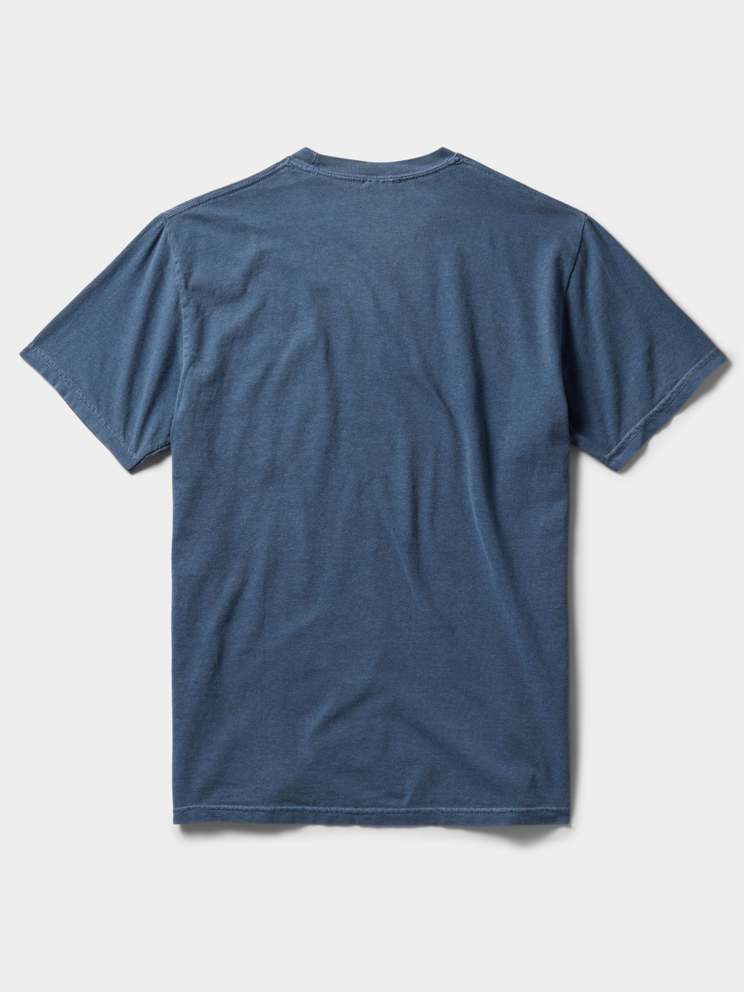 Good Fish Pocket Tee - Dark Denim