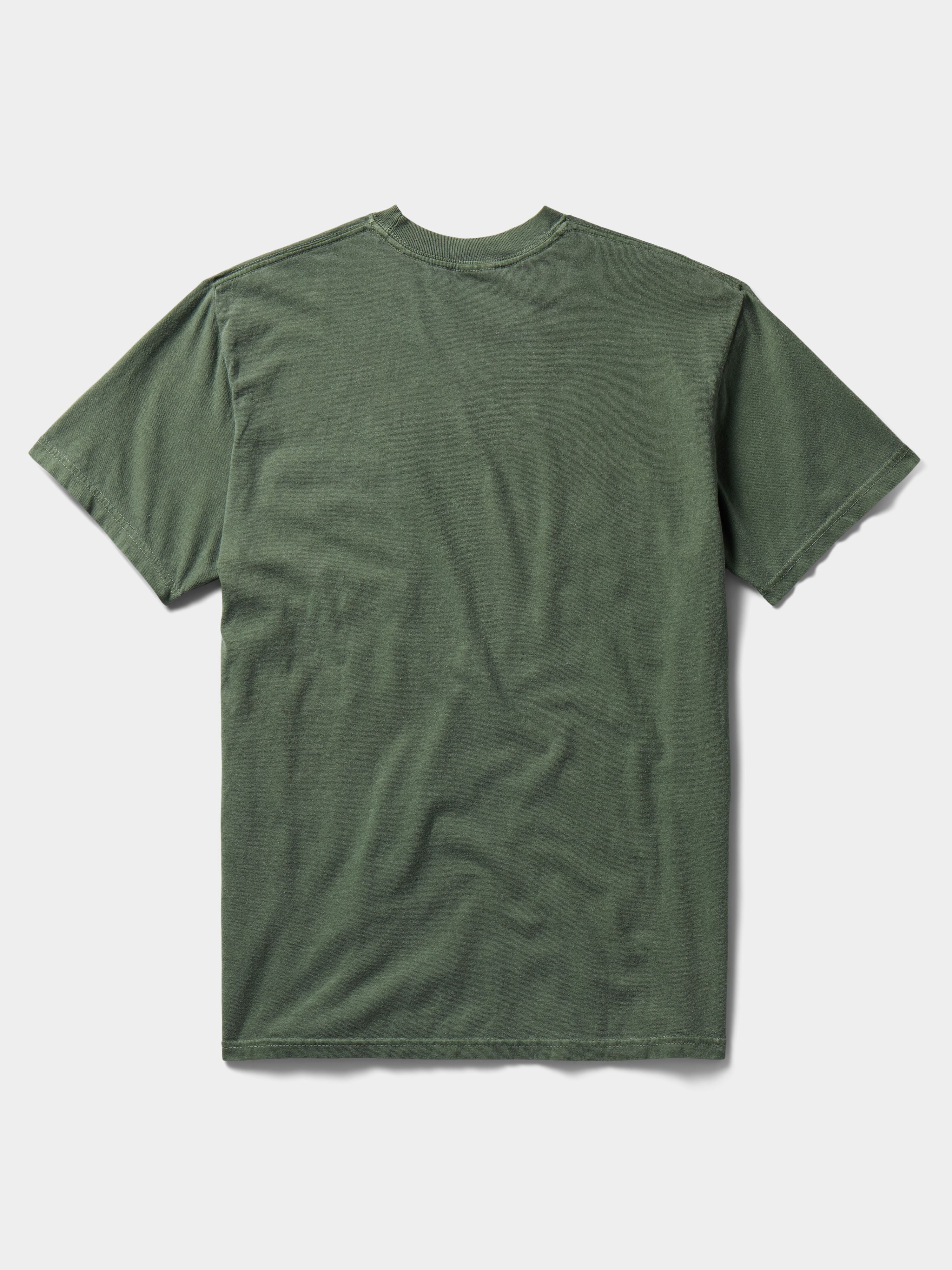 Good Fish Pocket Tee - Moss