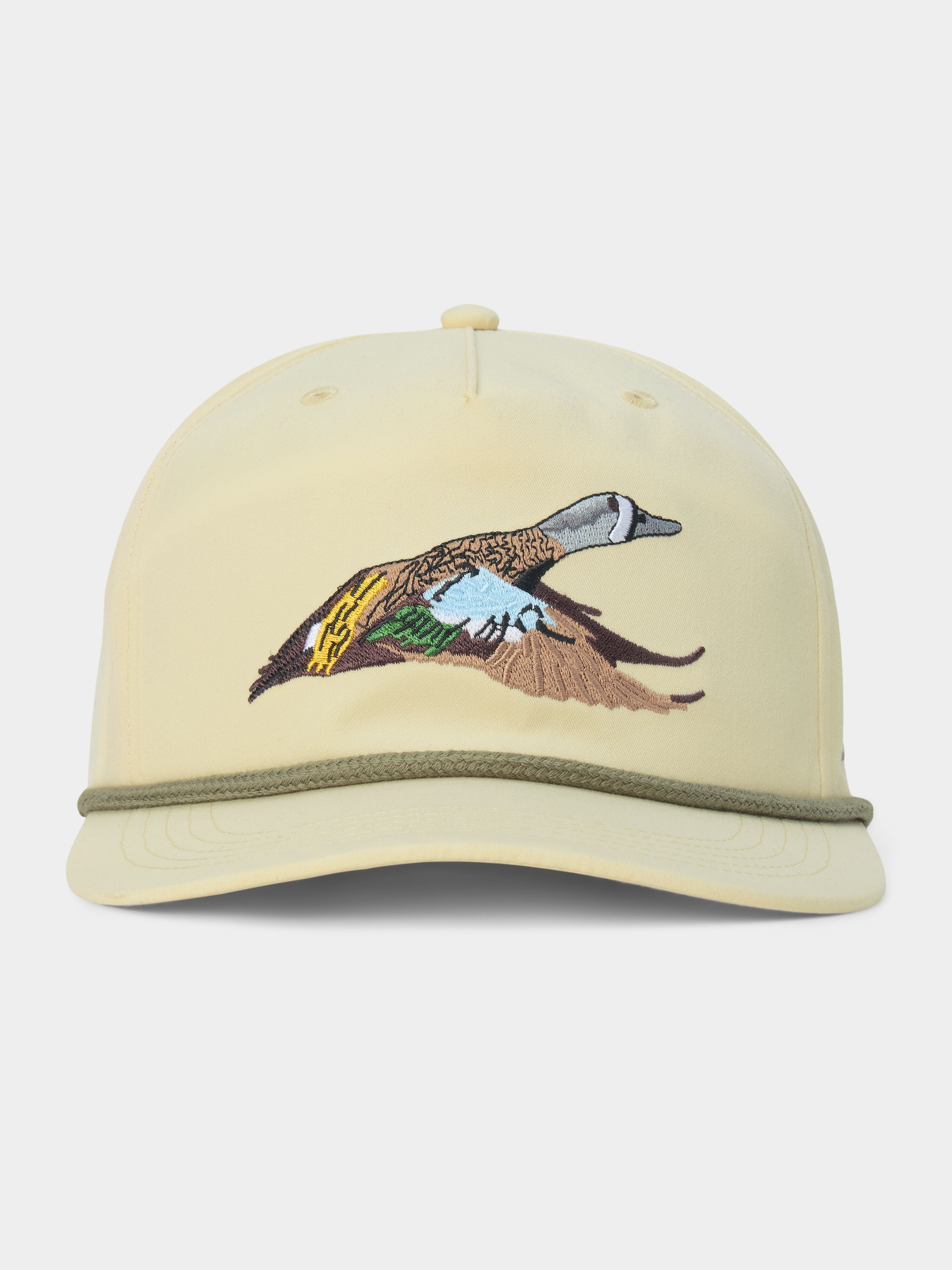 Blue Winged Teal Hat - Ivory