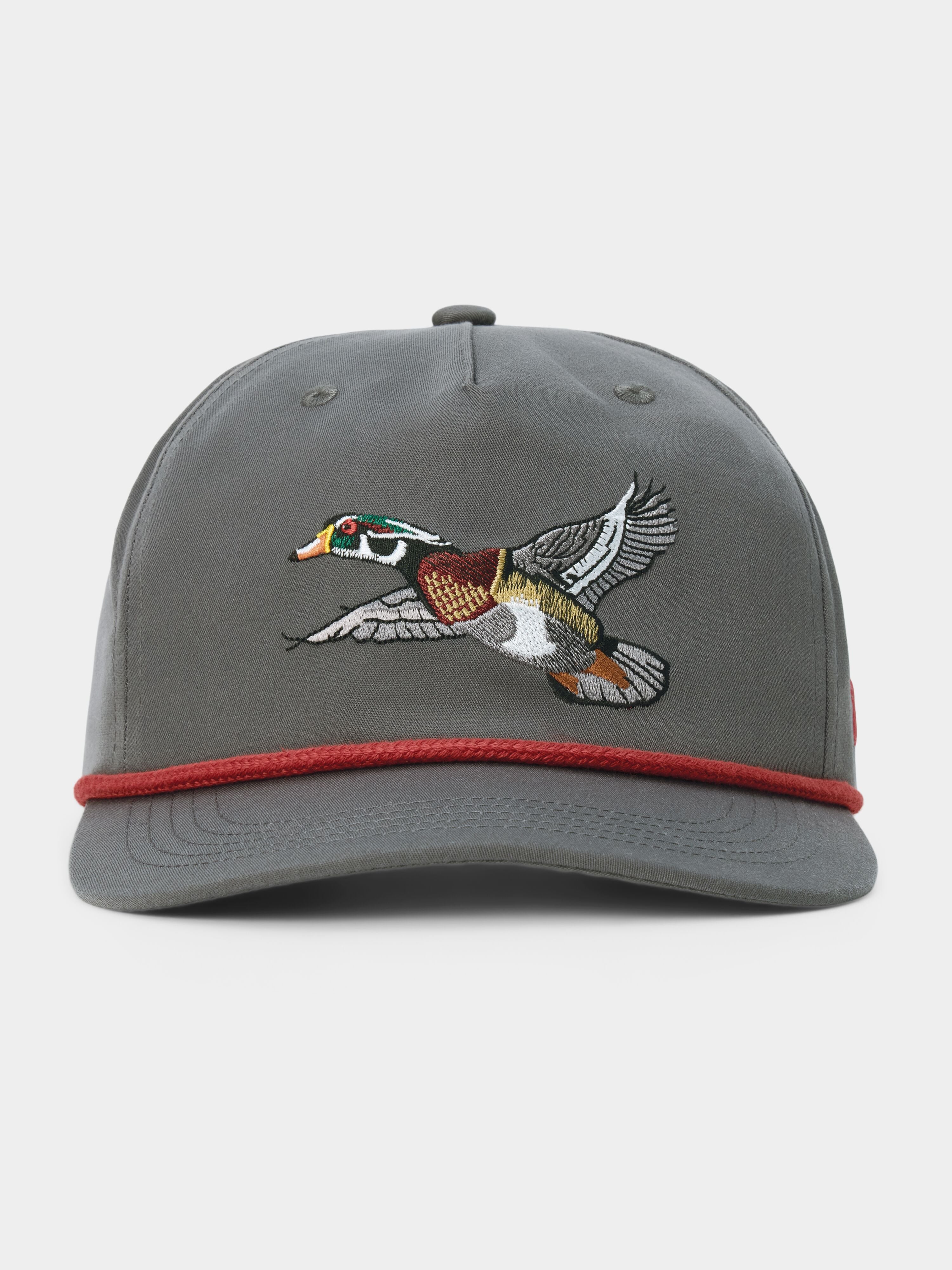 Wood Duck Hat - Charcoal