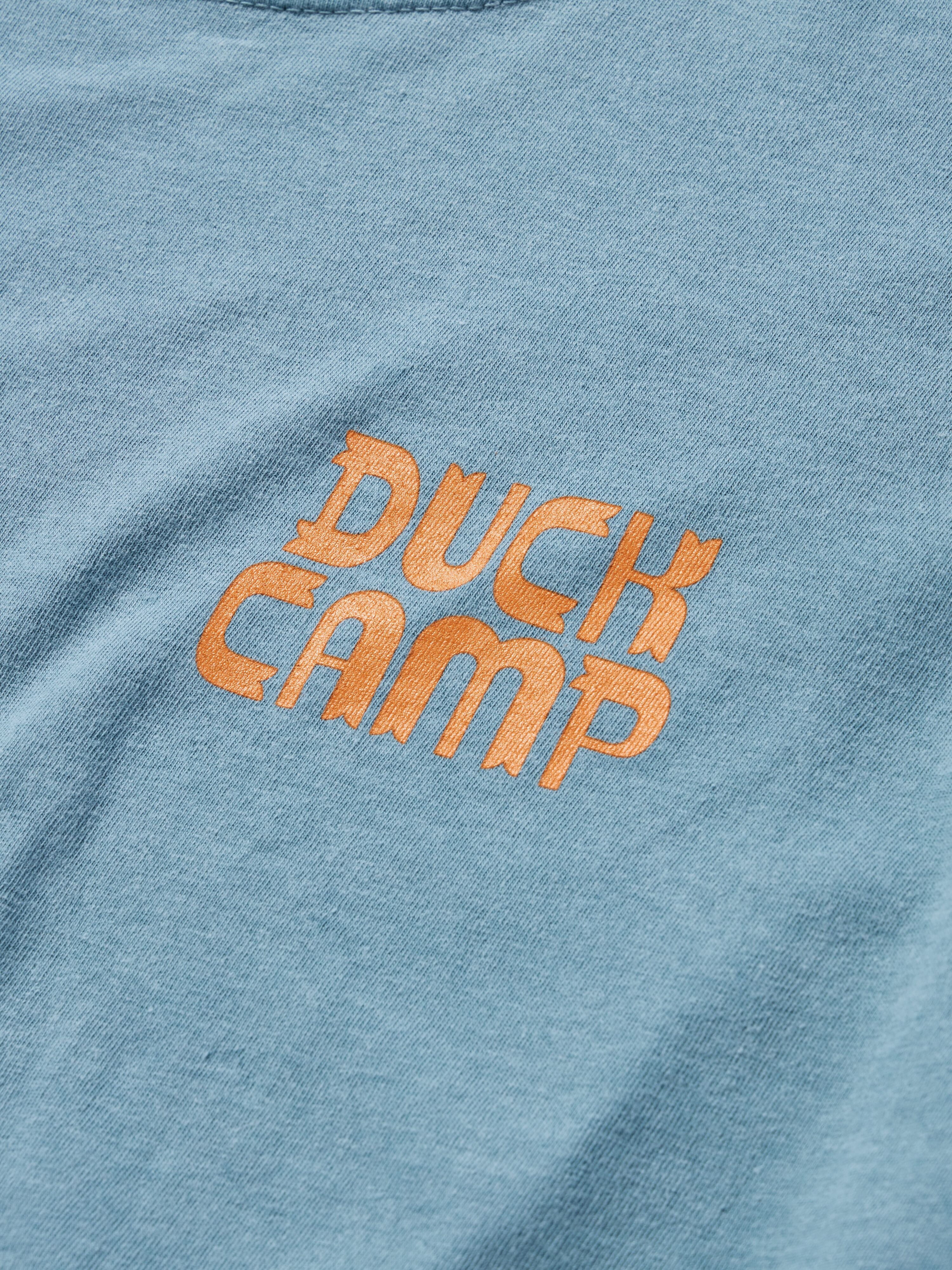 Buckle Badge Tee - Coastal Blue