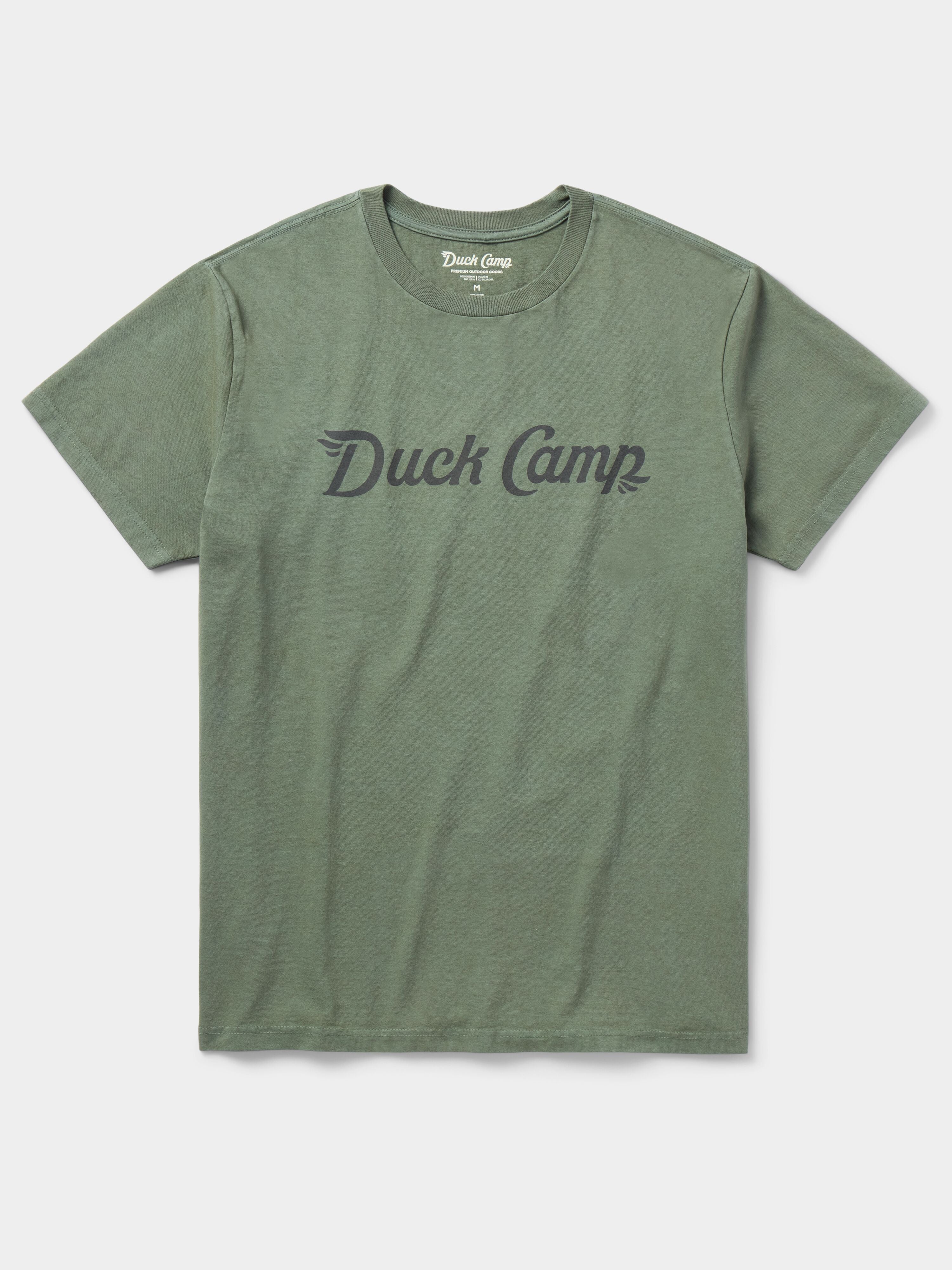 Duck Camp Logo Tee - Willow