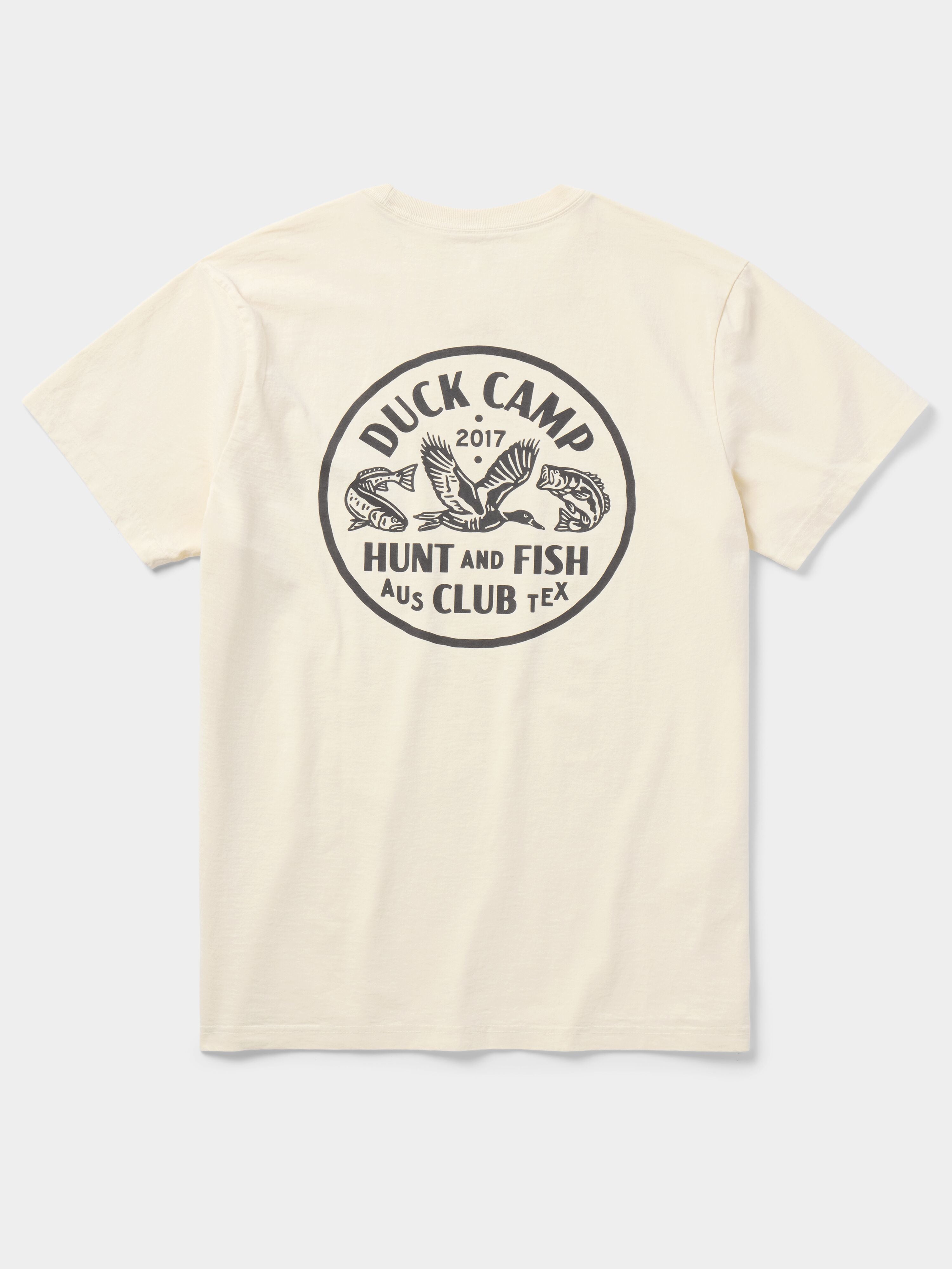 Hunt and Fish Club Tee - Ivory