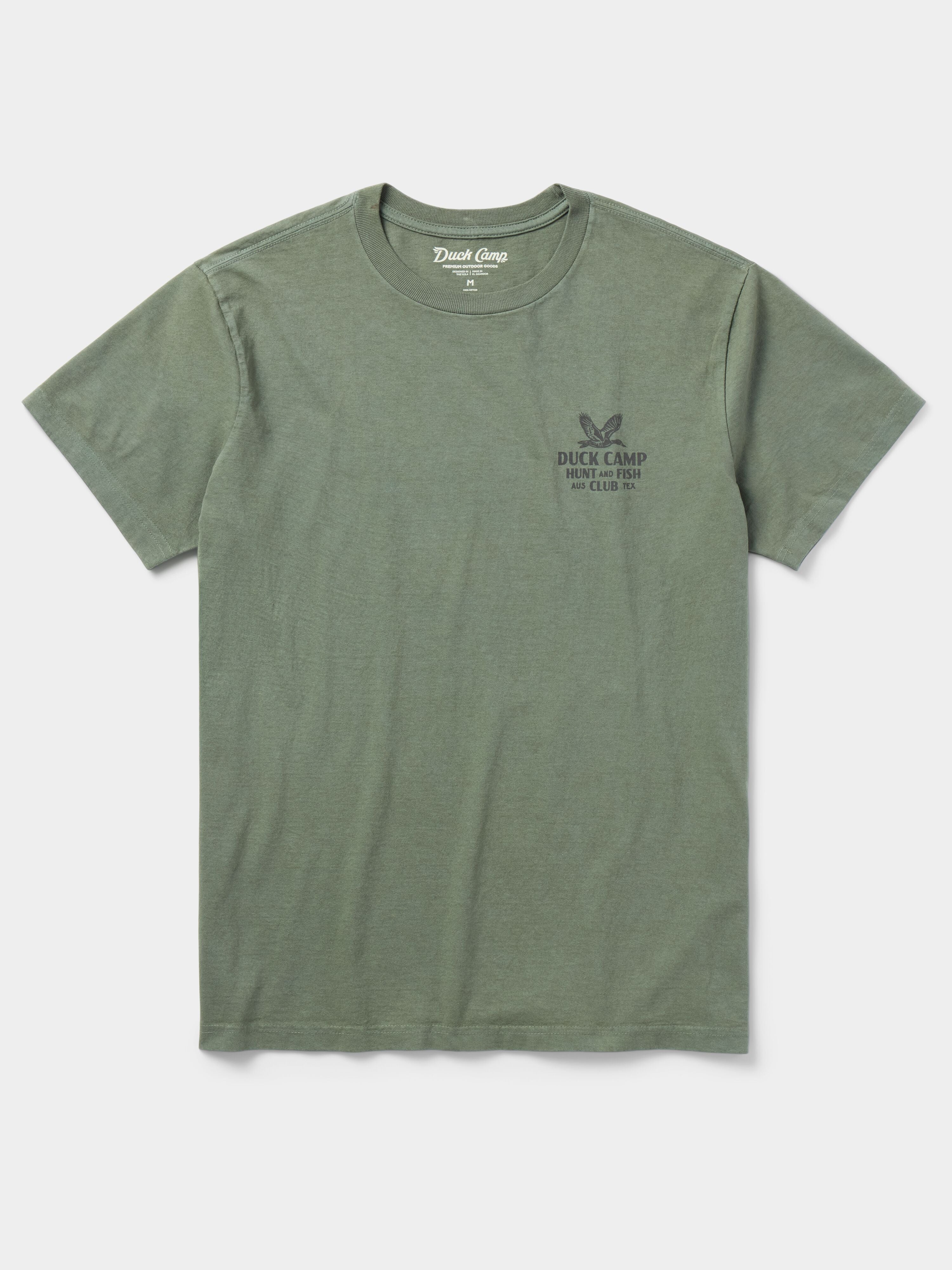 Hunt and Fish Club Tee - Willow